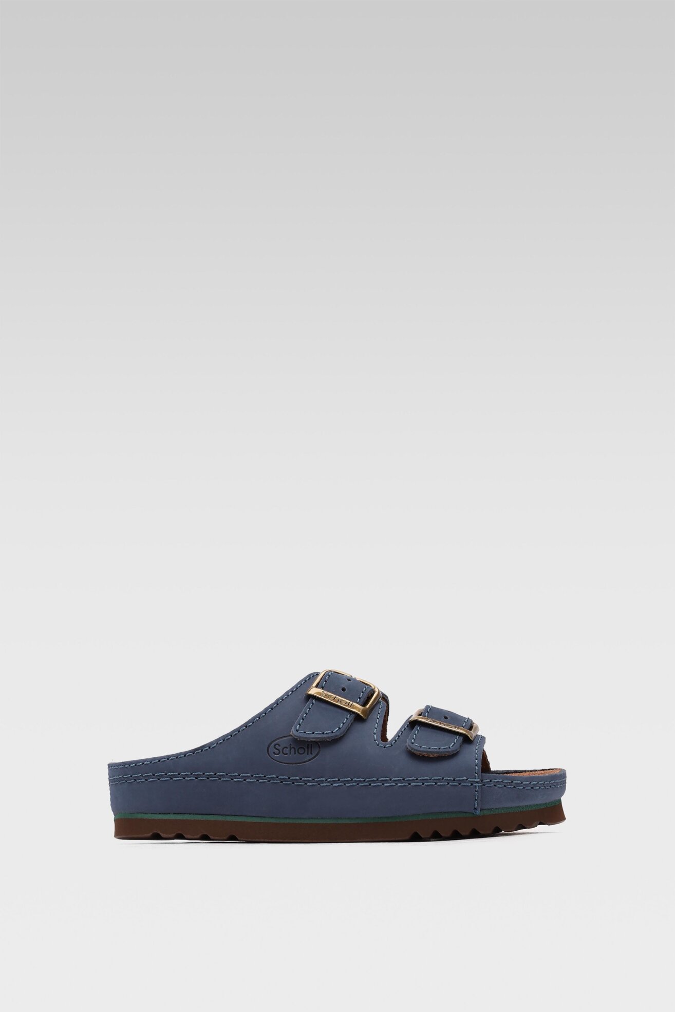 Klapki Scholl F21531 AIR BAG MED 1017 Granatowy