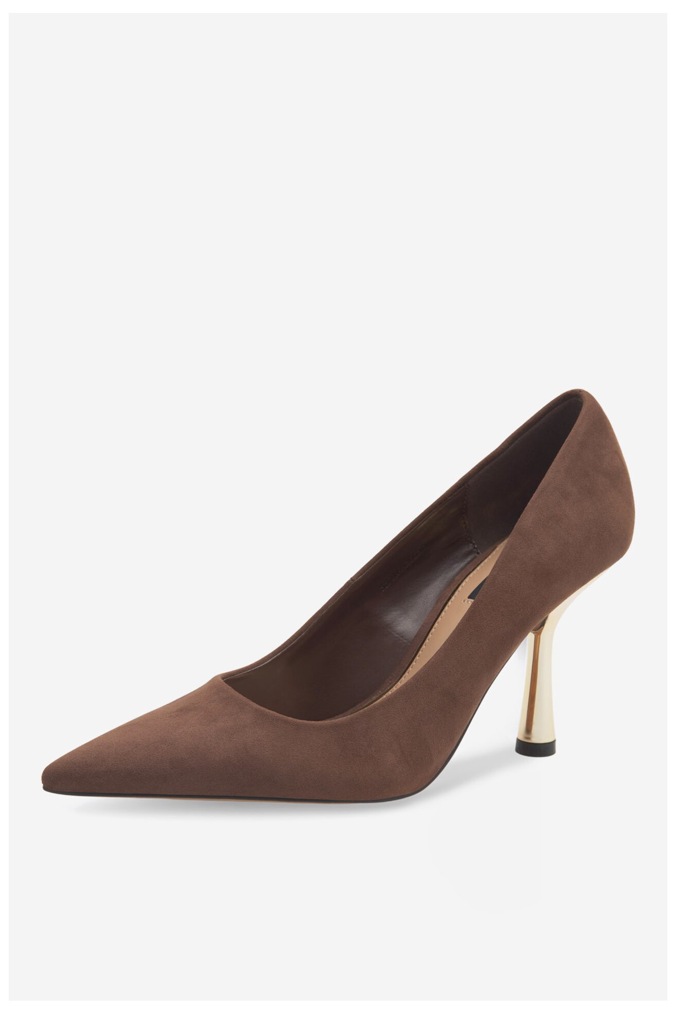 Körömcipő NINE WEST WFA2663-1 BARNA