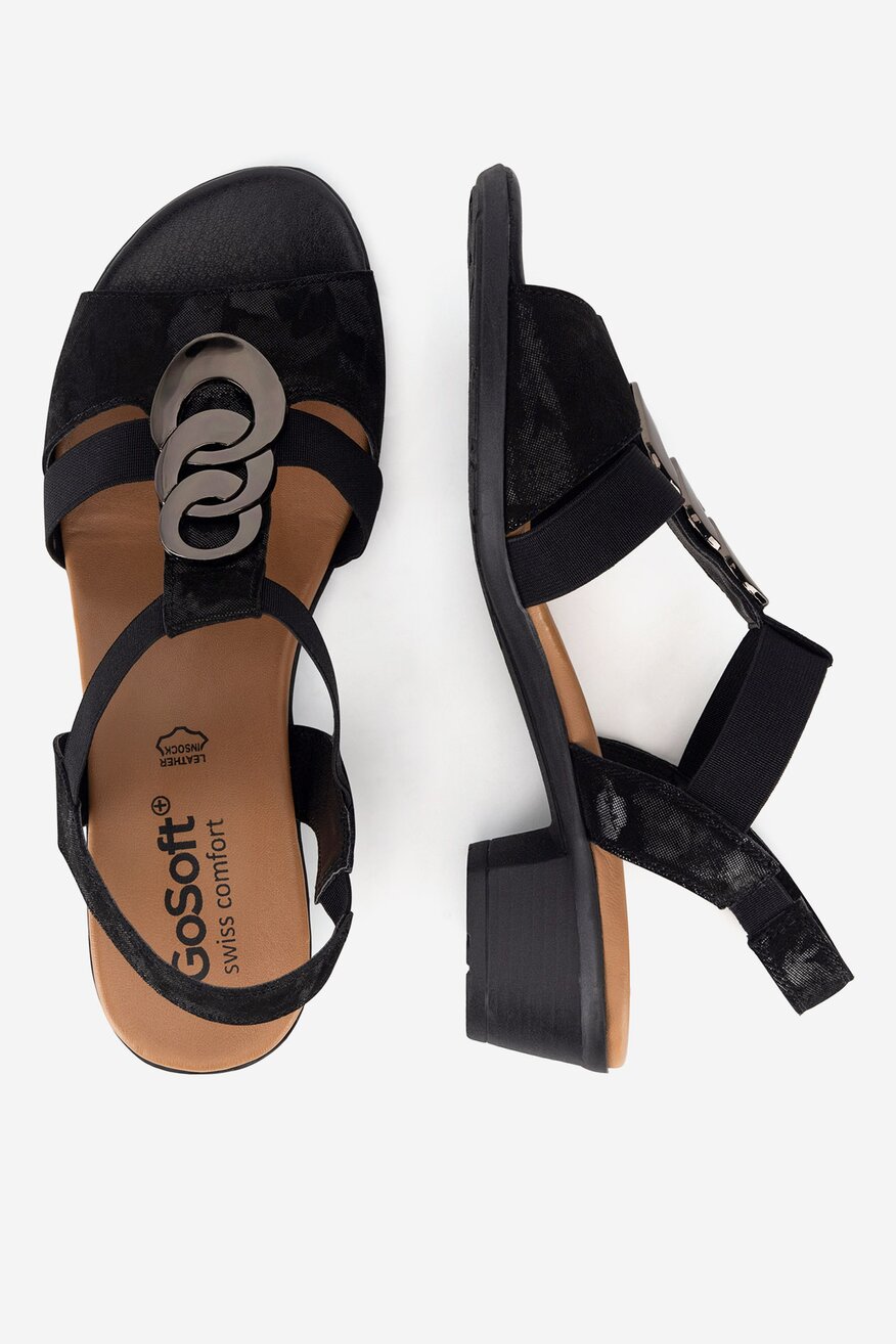Szandál Go Soft FEKETE - 5905588702504