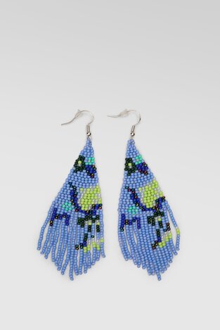 Minđuše ACCCESSORIES 1W9-007-SS22 PLAVA
