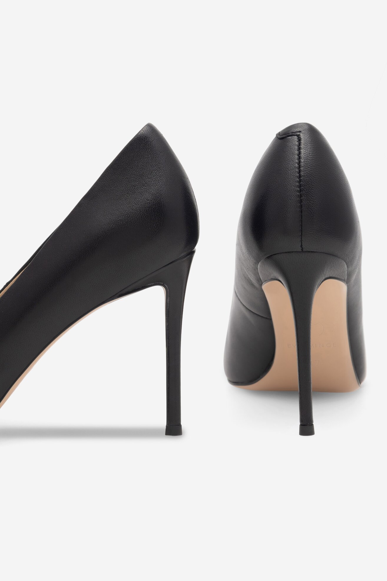 Pantofi cu toc EVA MINGE KONSTANCA-1013 NEGRU