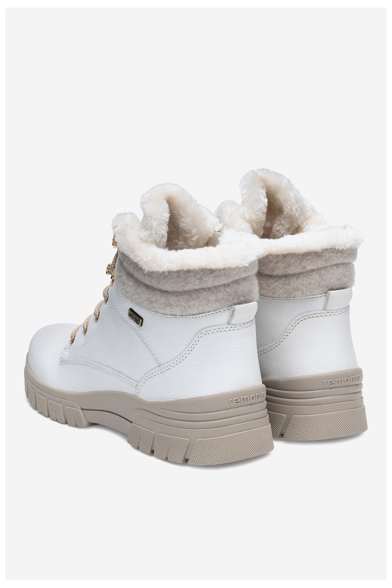 Trzewiki Remonte D0E71-80 Biały