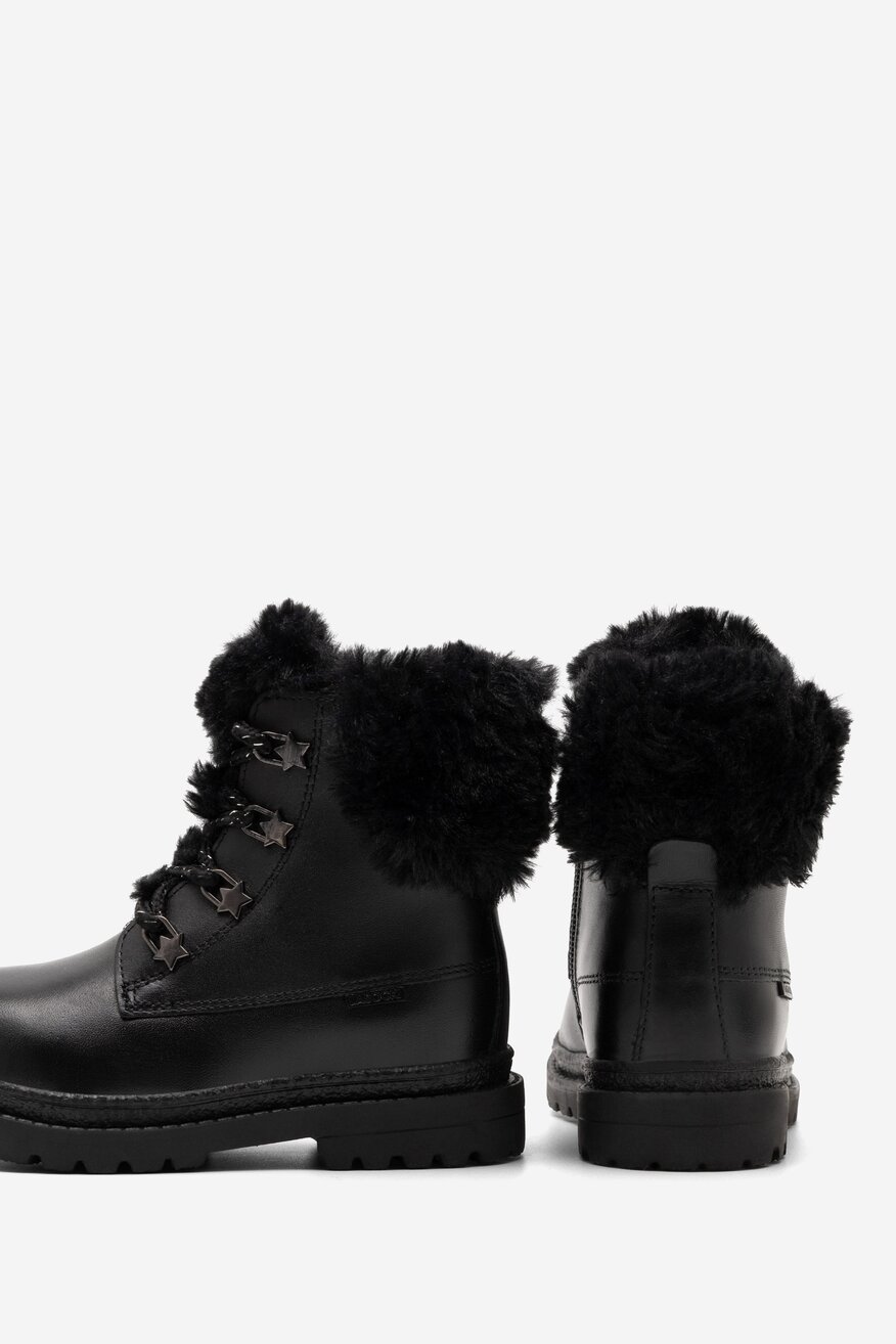 
                Lasocki Kids - Skórzane kozaki z grubym ociepleniem - 5904862935829