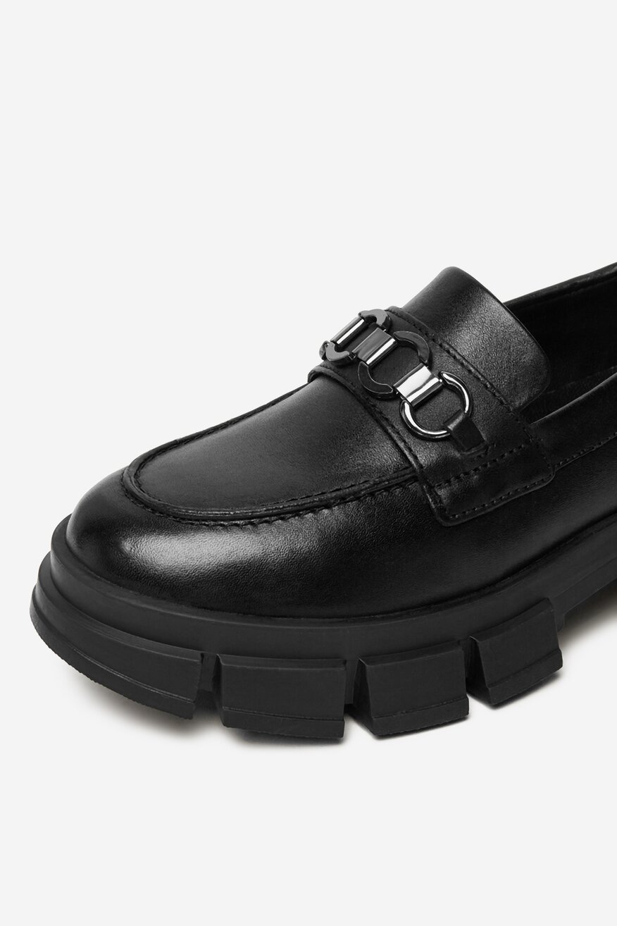 Badura - Loafersy skórzane - 5906751212851