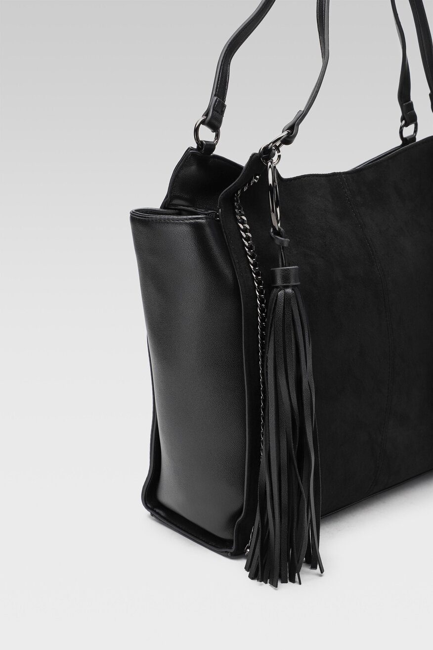 
                Jenny Fairy - Torebka z aplikacją czarna - 5903698807102