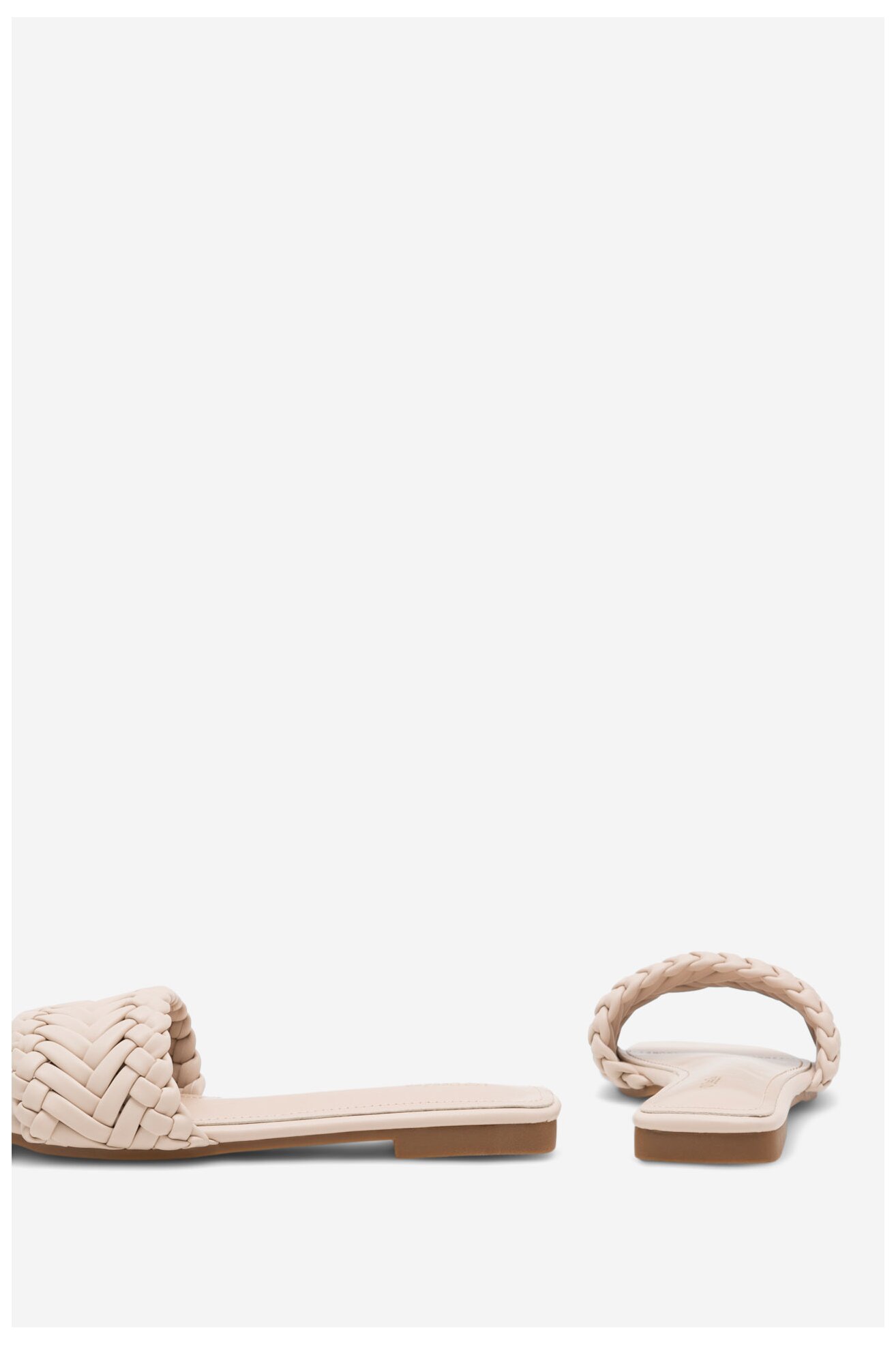 Klapki DeeZee DON'T STOP ME KL-E82022-19 Biały