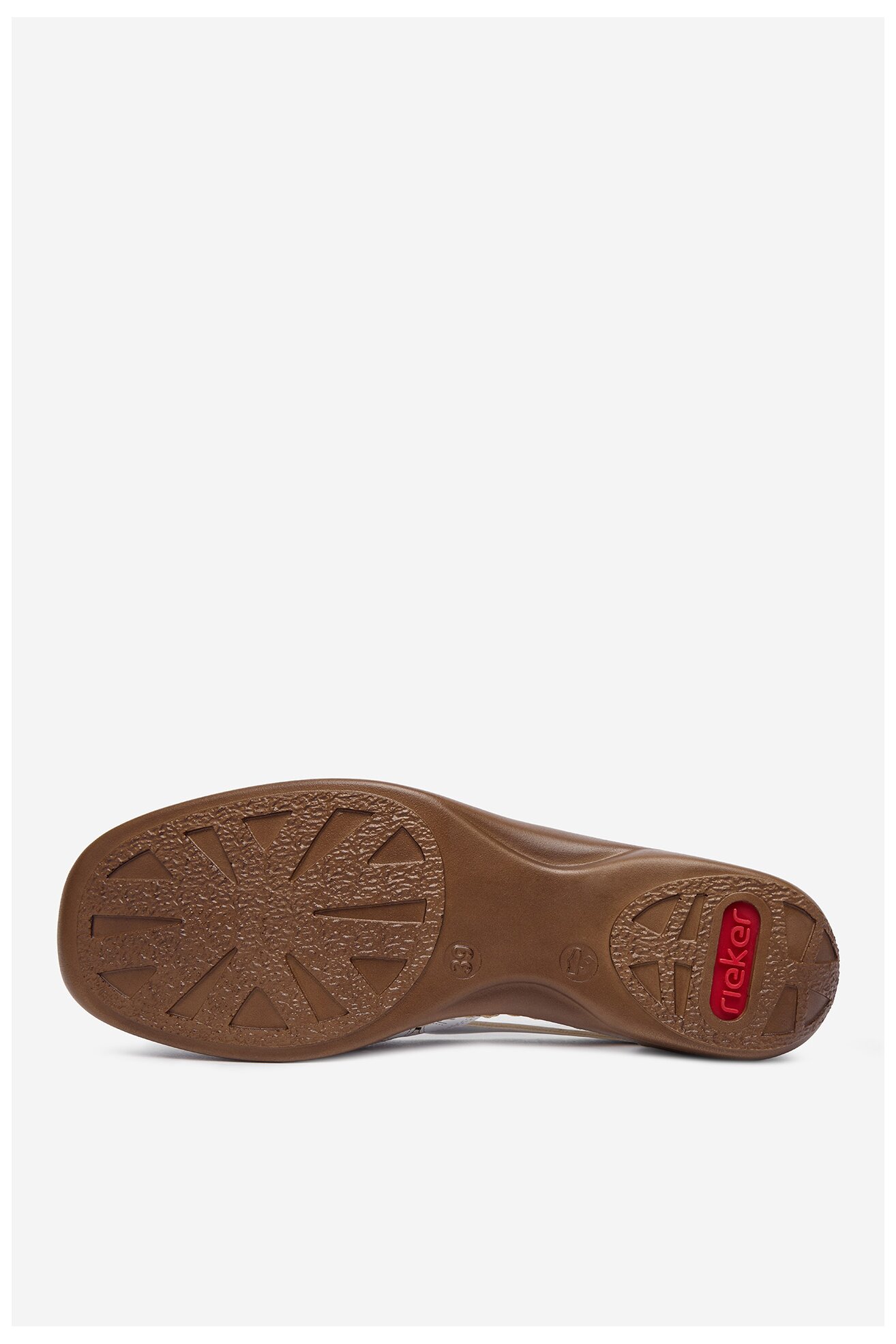 Półbuty Rieker CEO-41356-80 Biały