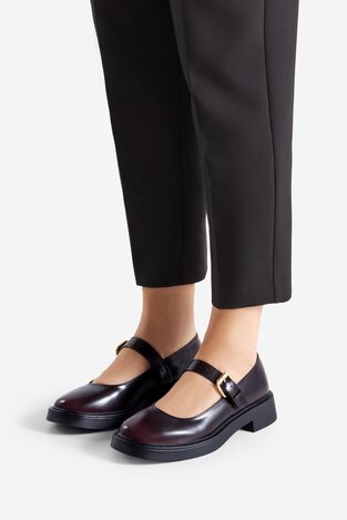 Напівчеревик Jenny HY58107-1 БОРДОВИЙ