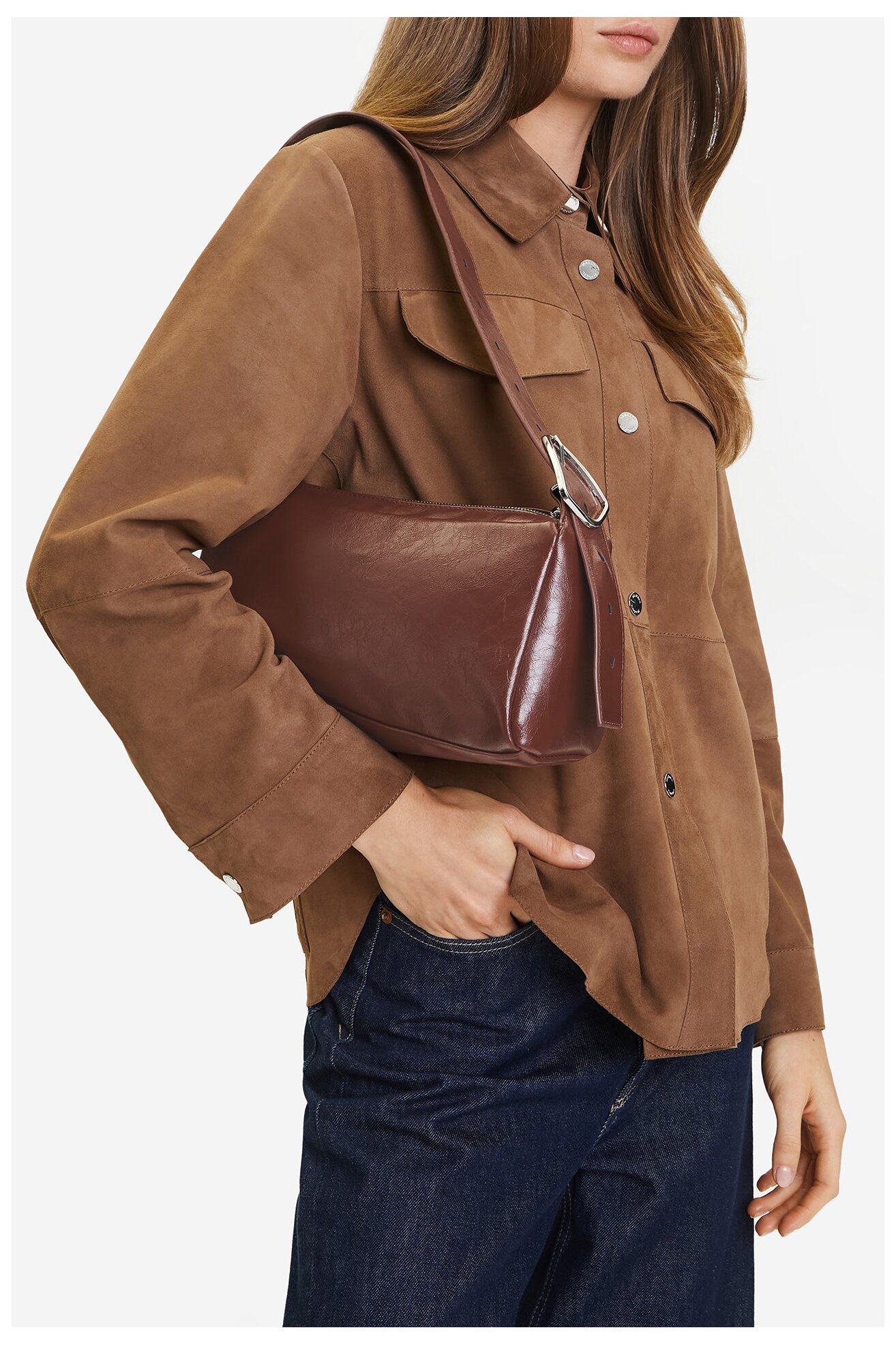 Дамска чанта Jenny C-JNY-M-012-08 КАФЯВ