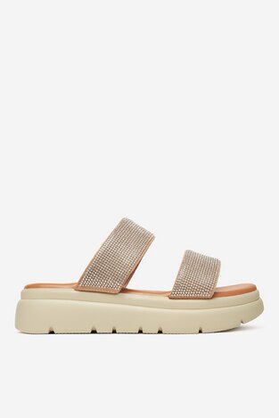 Шльопанець Clara Barson H3T9409-1 БЕЖЕВИЙ