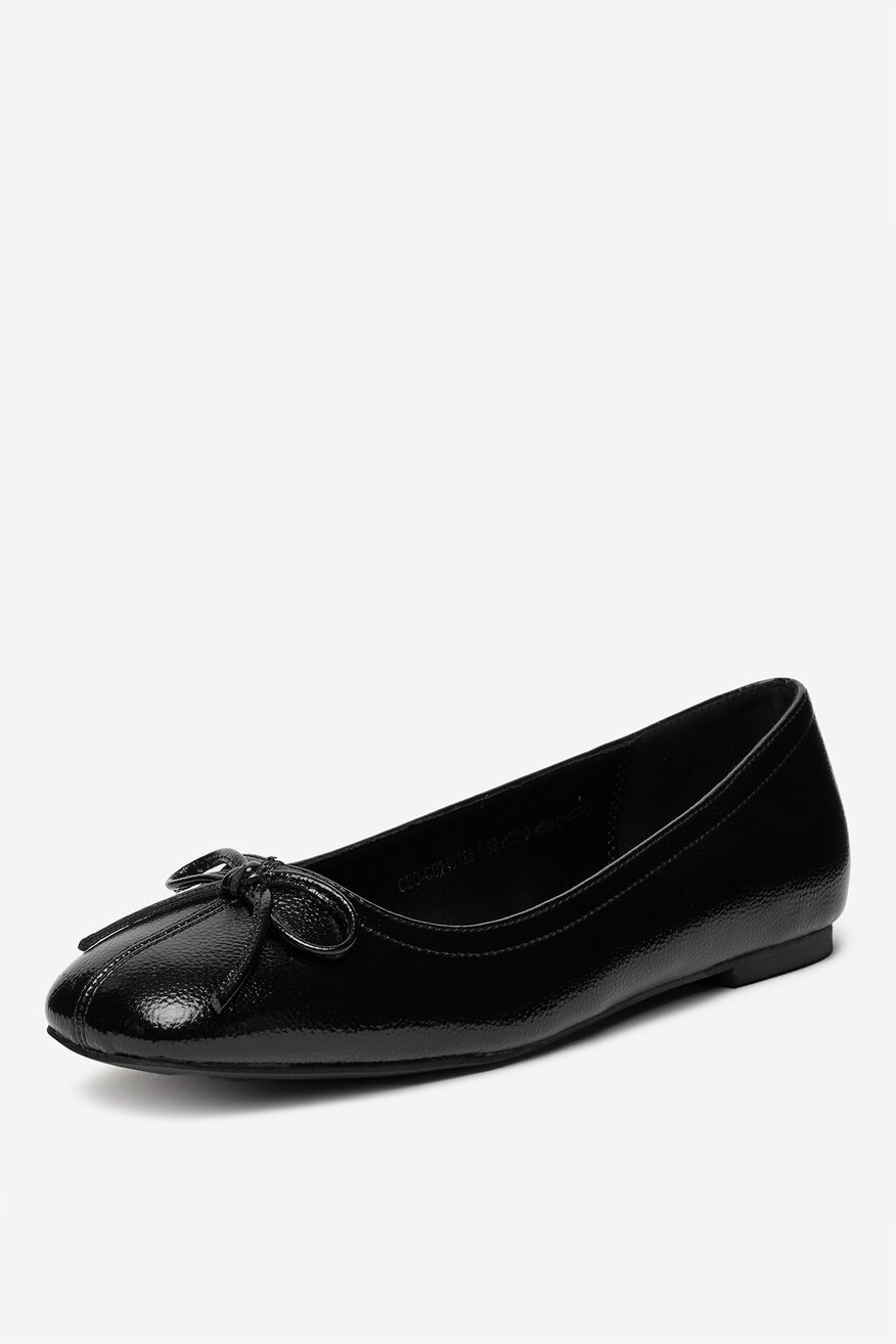 Baleriny Jenny CEO-CD240125-1 Czarny - 5906751340967