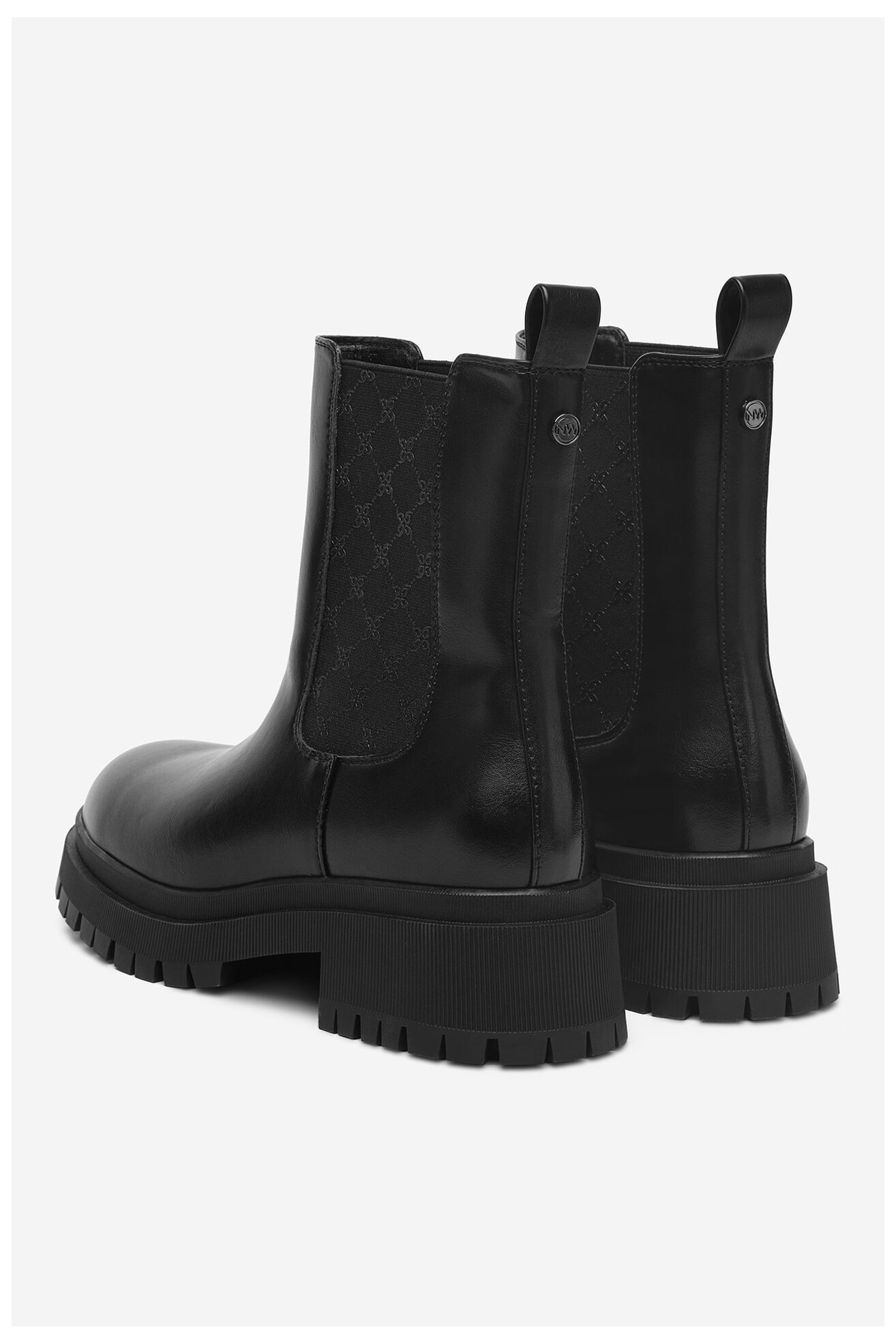 Kratke čizme NINE WEST CEO-BASIMA-01 CRNA