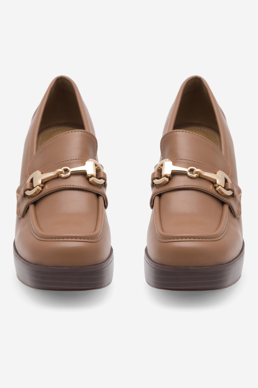 
                Jenny Fairy - Loafersy na obcasie - 5905588187493