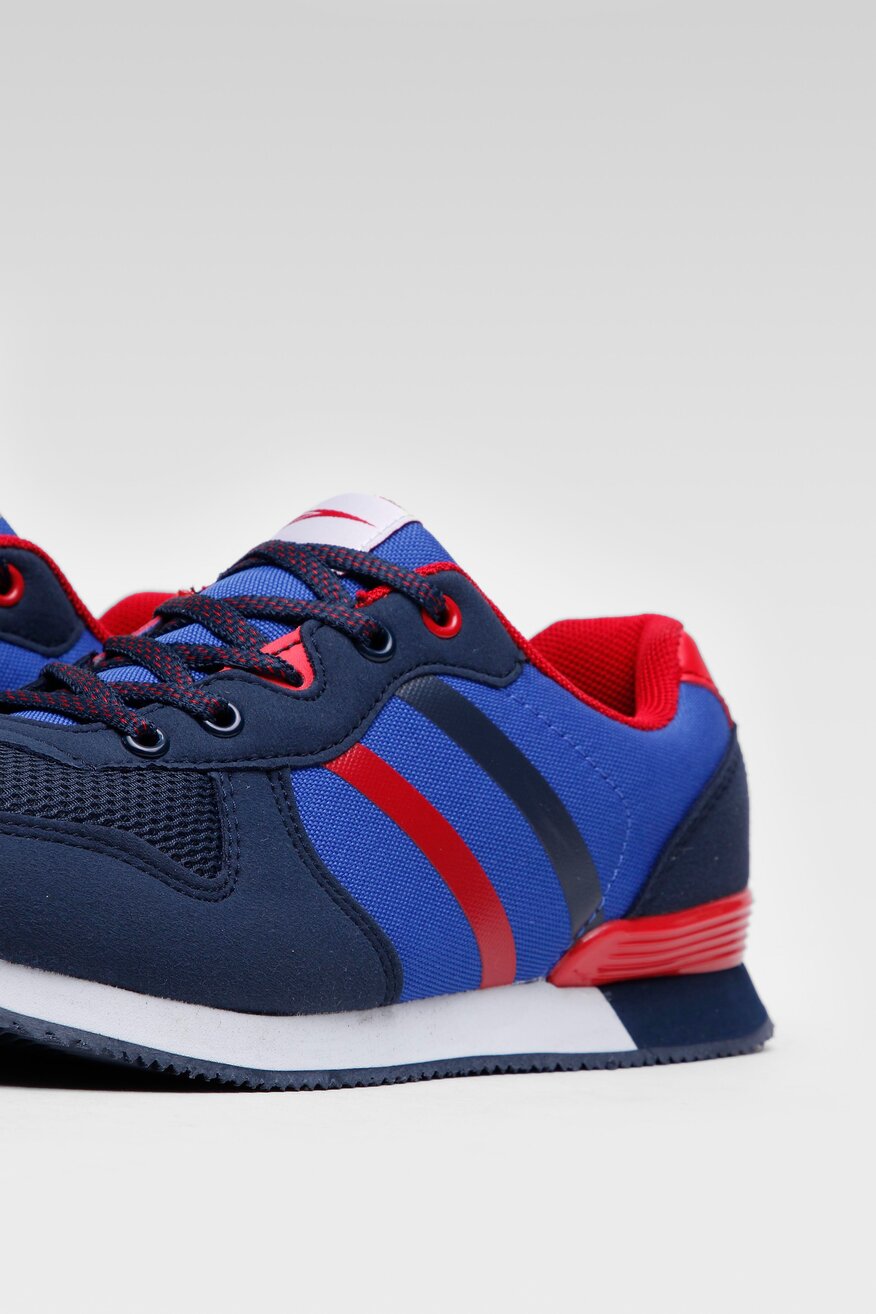 
                Sprandi - Obuwie sportowe granatowe sznurowane - 5903698796758