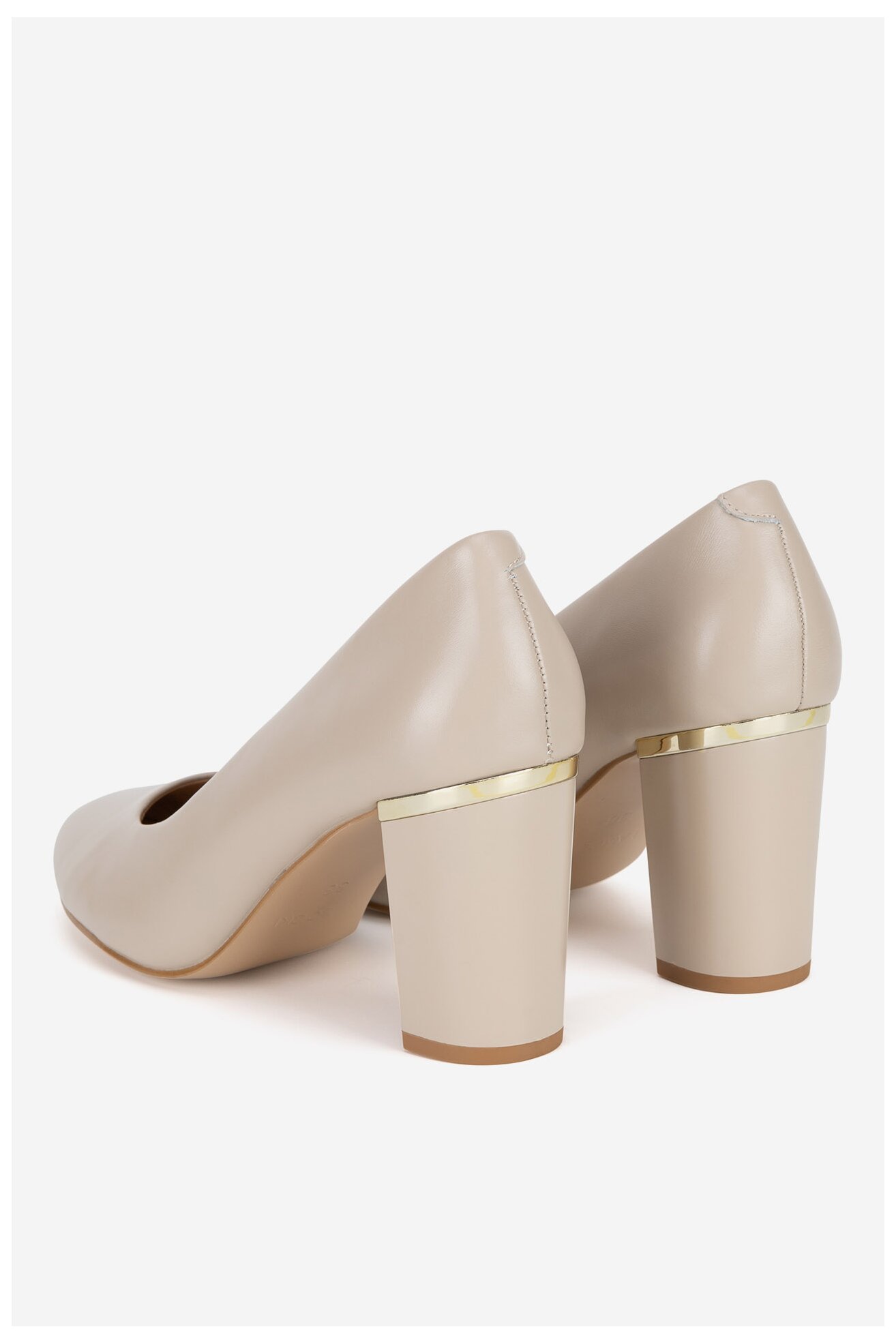 Pantofi cu toc Lasocki WYL3154-4Z BEJ DESCHIS