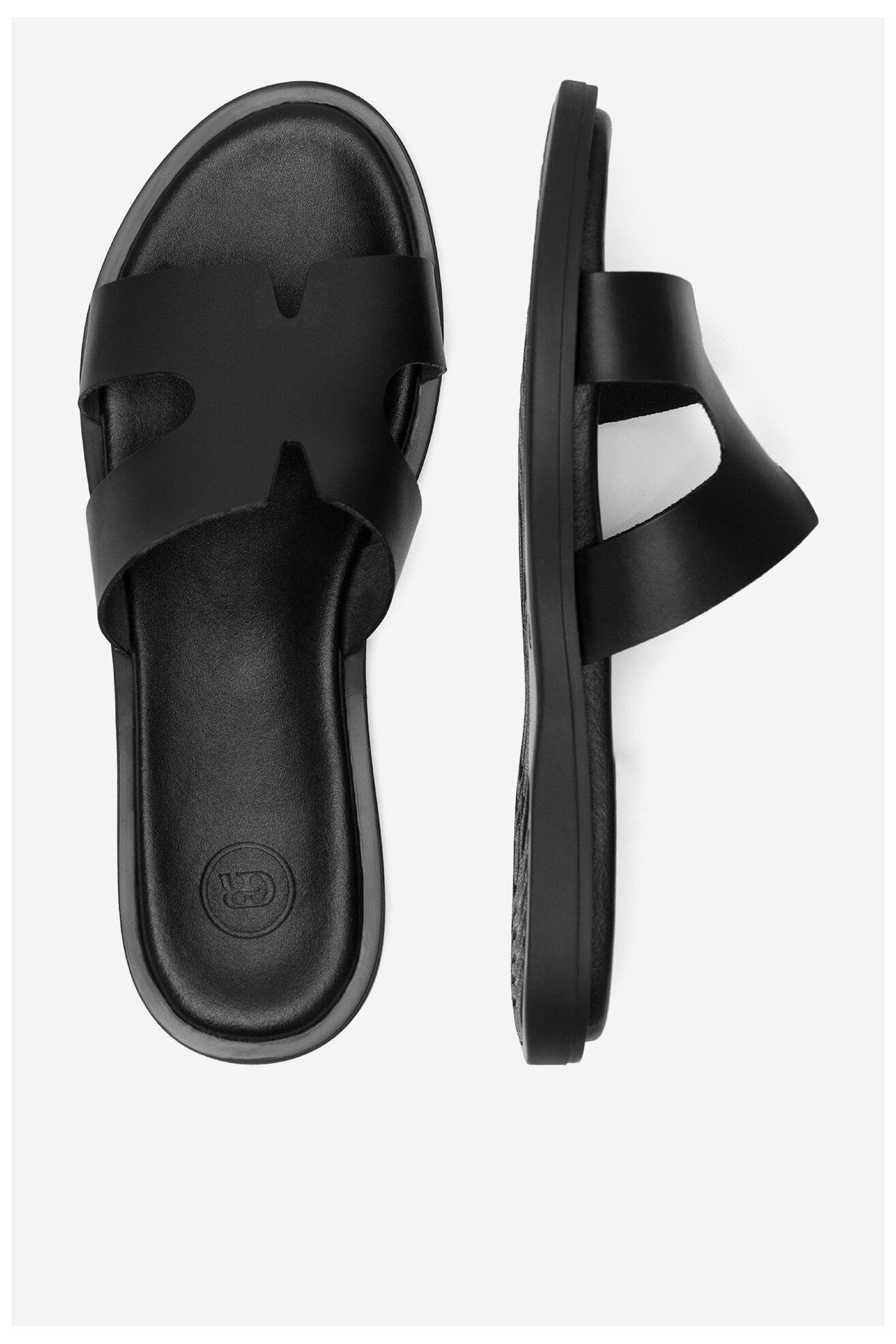 Șlapi Gino Rossi ELLE-E25-27281 NEGRU