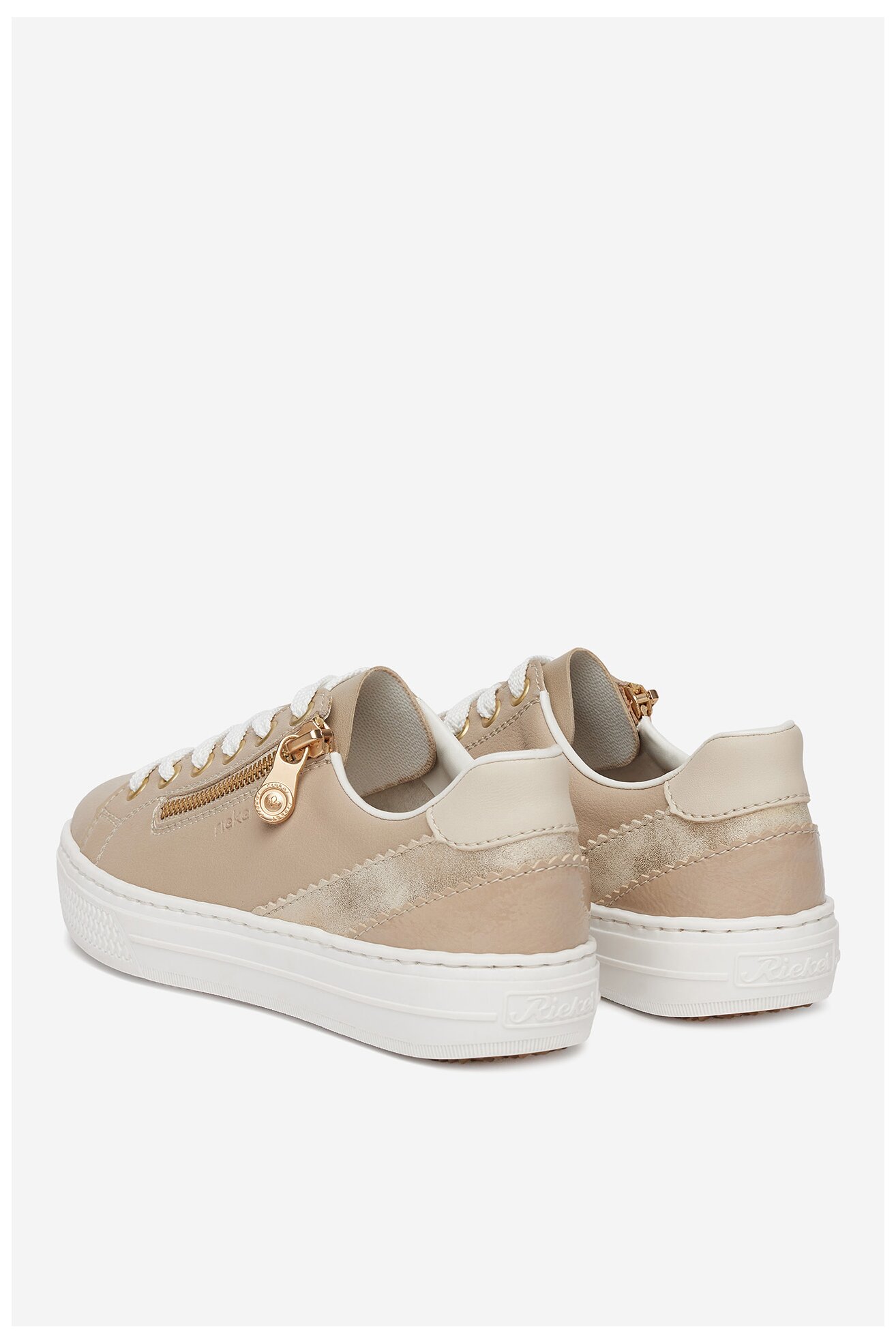 Sneakers Rieker L5900-62 Beżowy