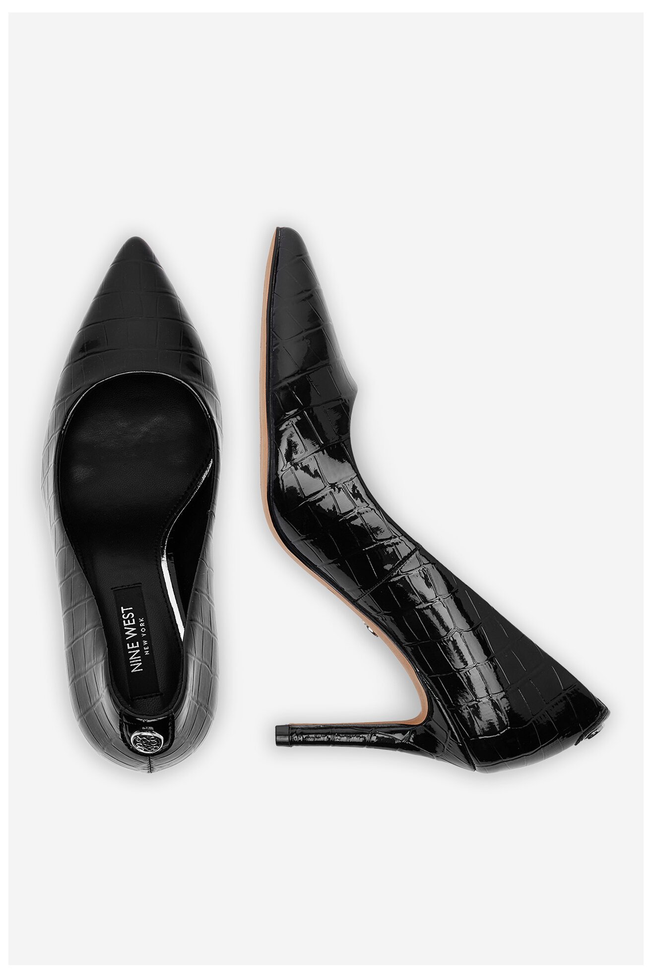 Pantofi cu toc NINE WEST CEO-DINA-01 NEGRU