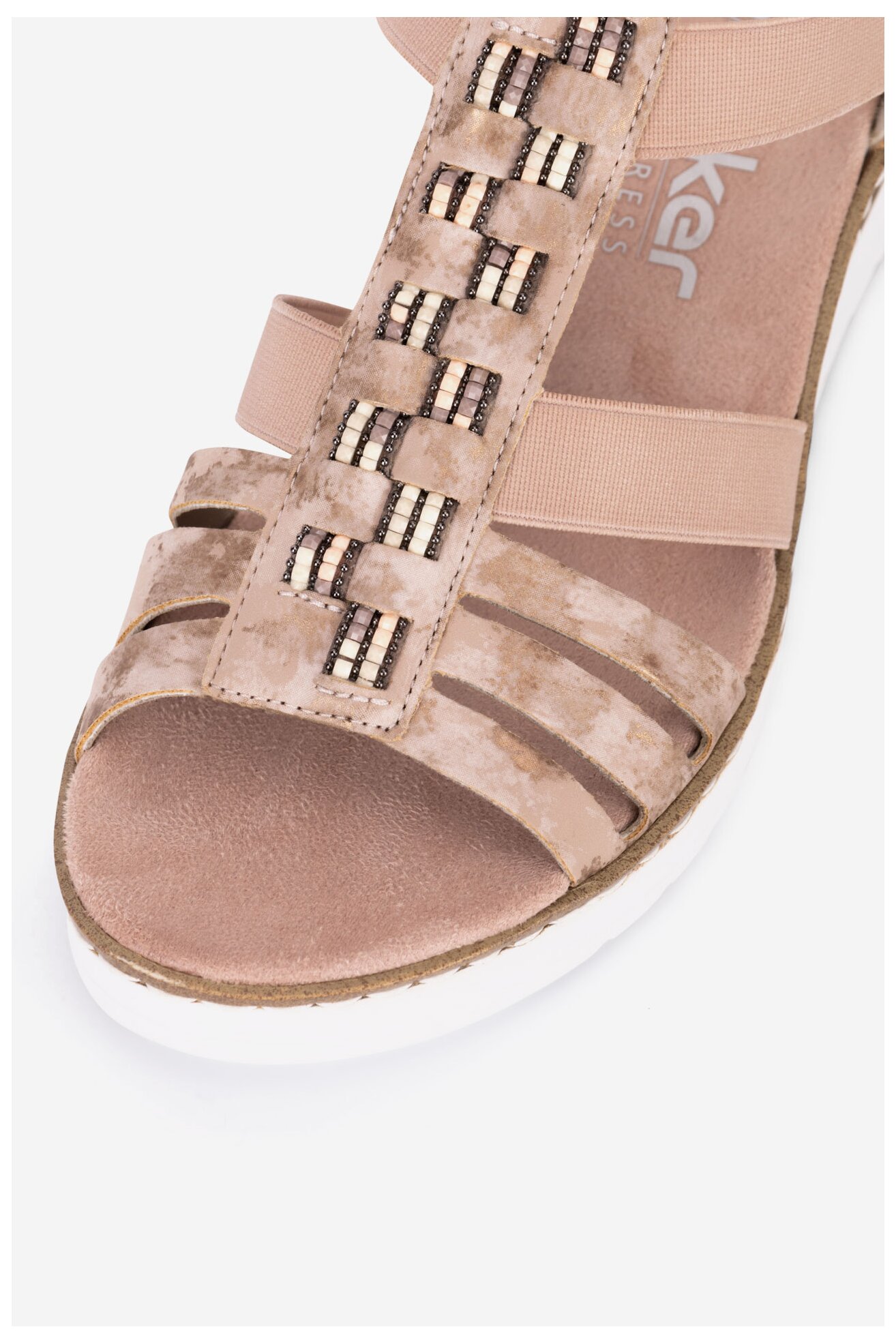 Sandały Rieker V3822-31 Różowy