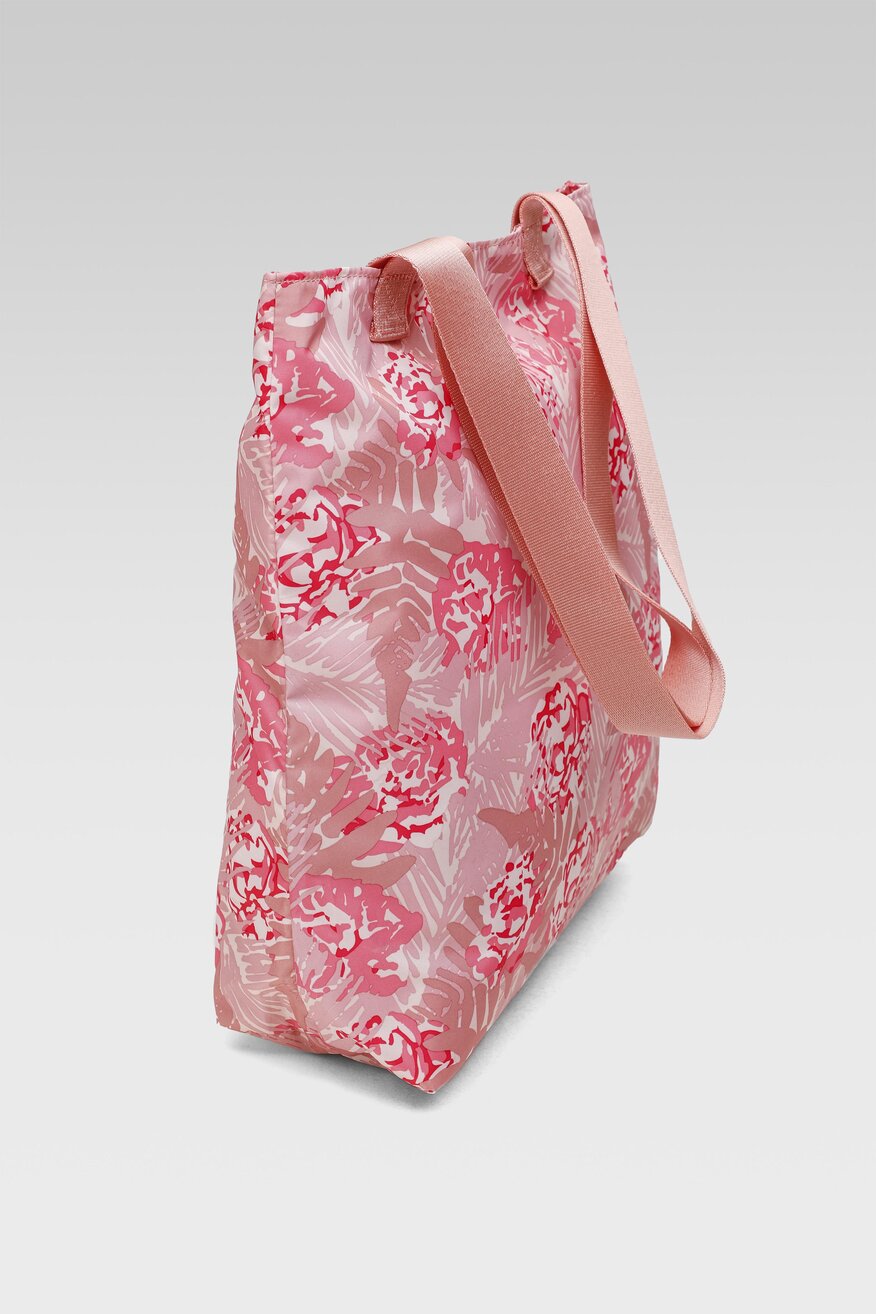 
                Puma - Torebka z printem różowa - 5904248625368