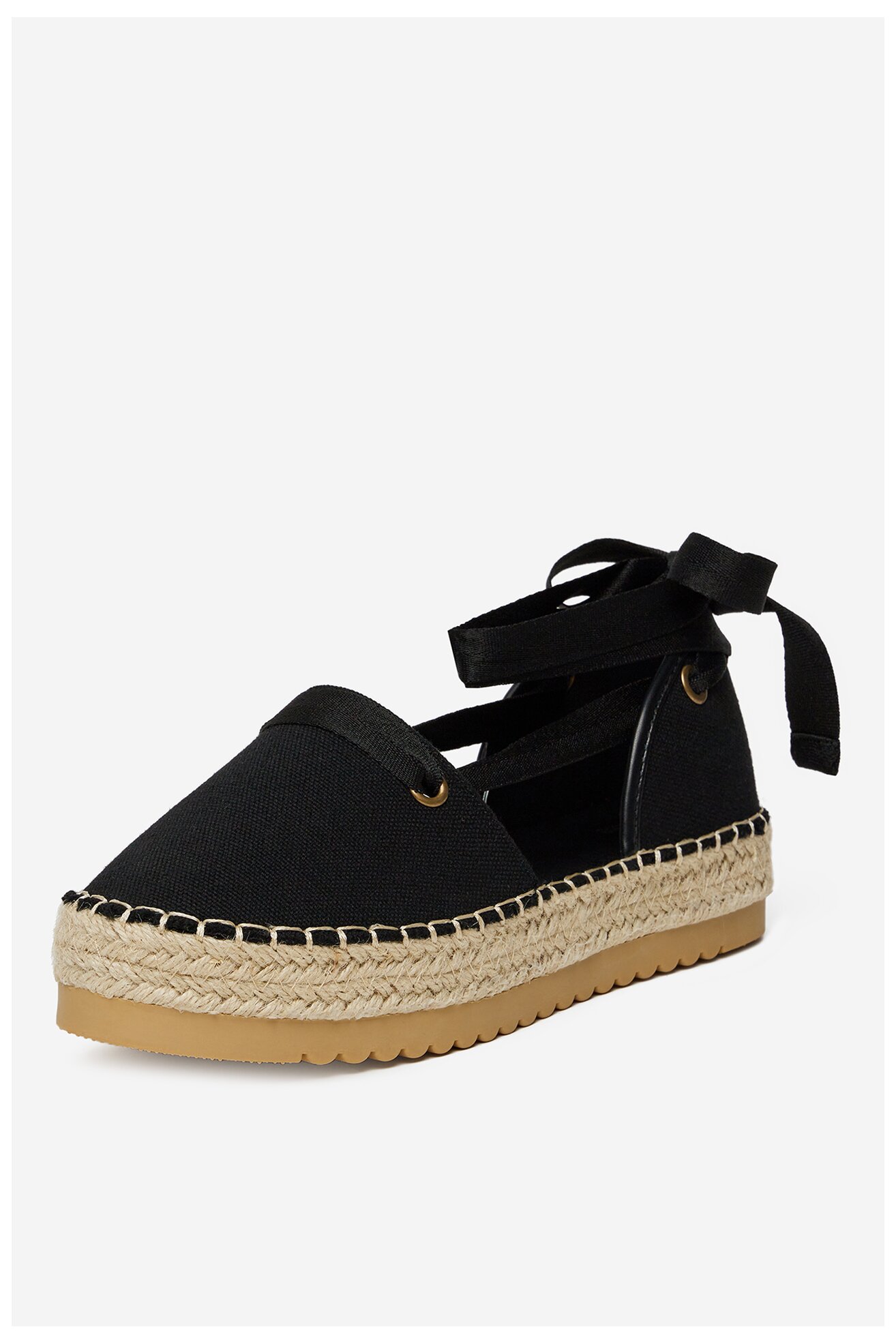 Espadryle DeeZee ZYLS093 Czarny