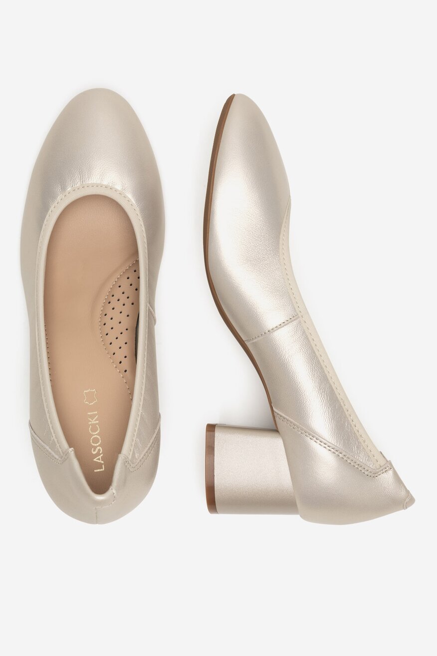 
                Lasocki - Czółenka skórzane - 5903419919251