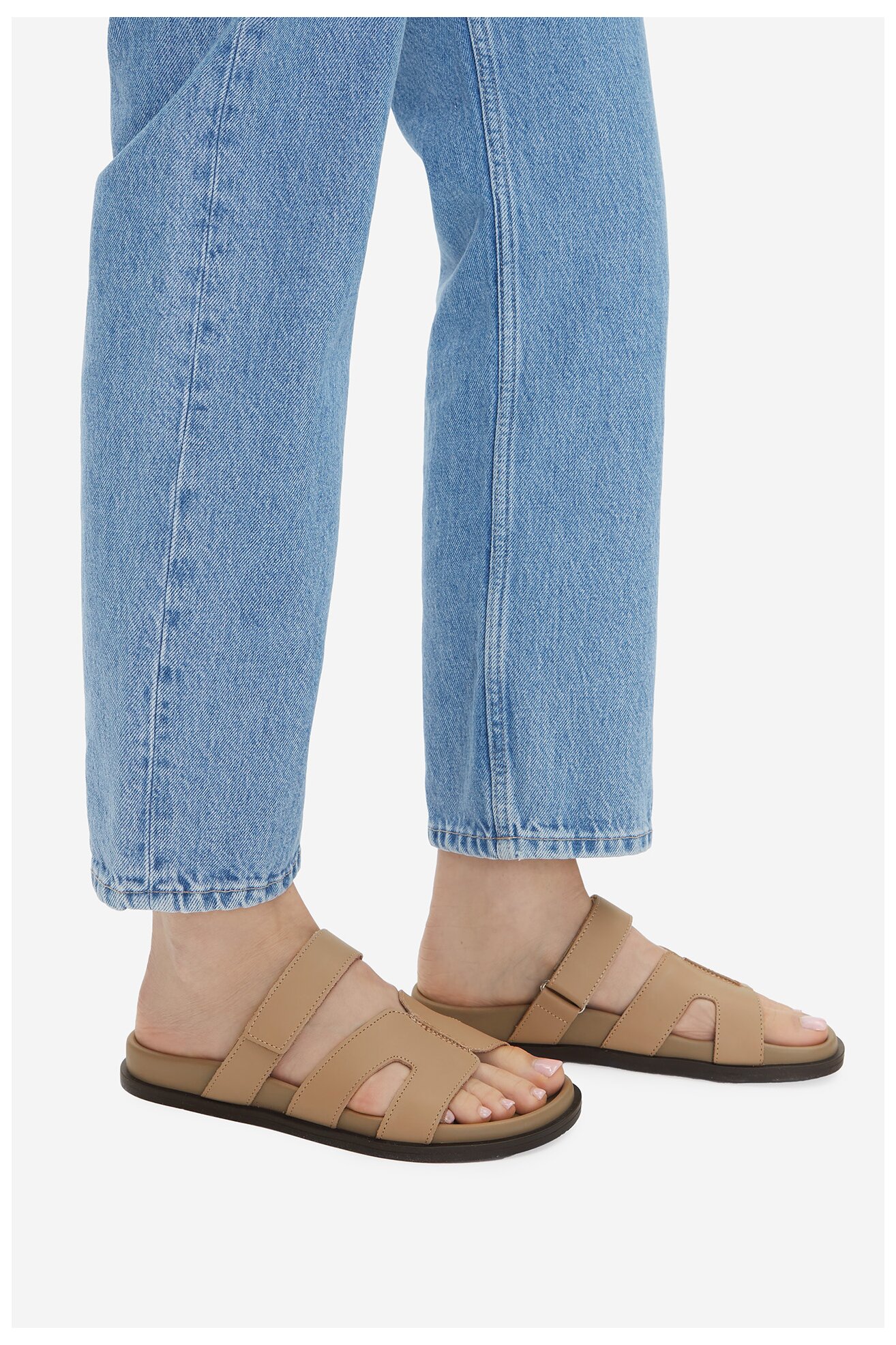 Șlapi Gino Rossi MOIRA-E2527666 BEJ ÎNCHIS