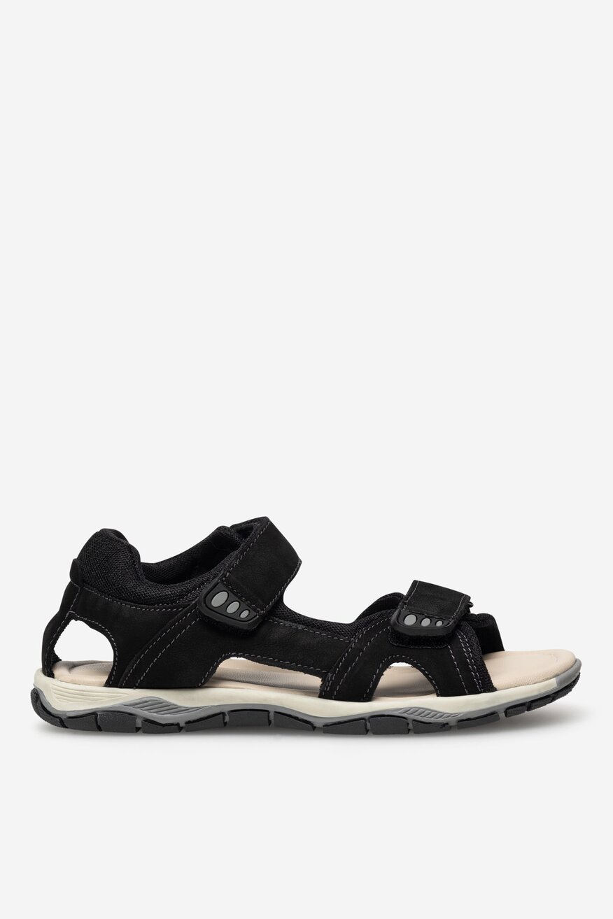 
                Lasocki Young - Sandały skórzane na rzepy - 5905588554332