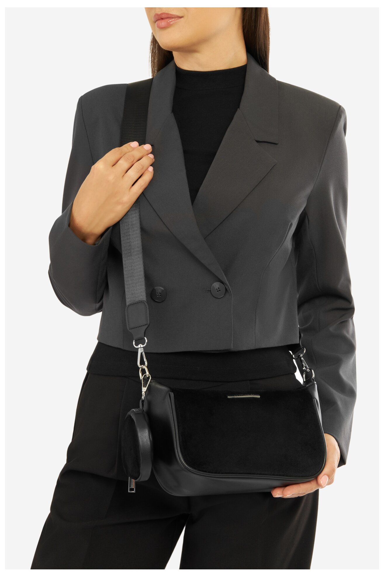 Geantă de mână Jenny Fairy JFR-L-024-06 NEGRU