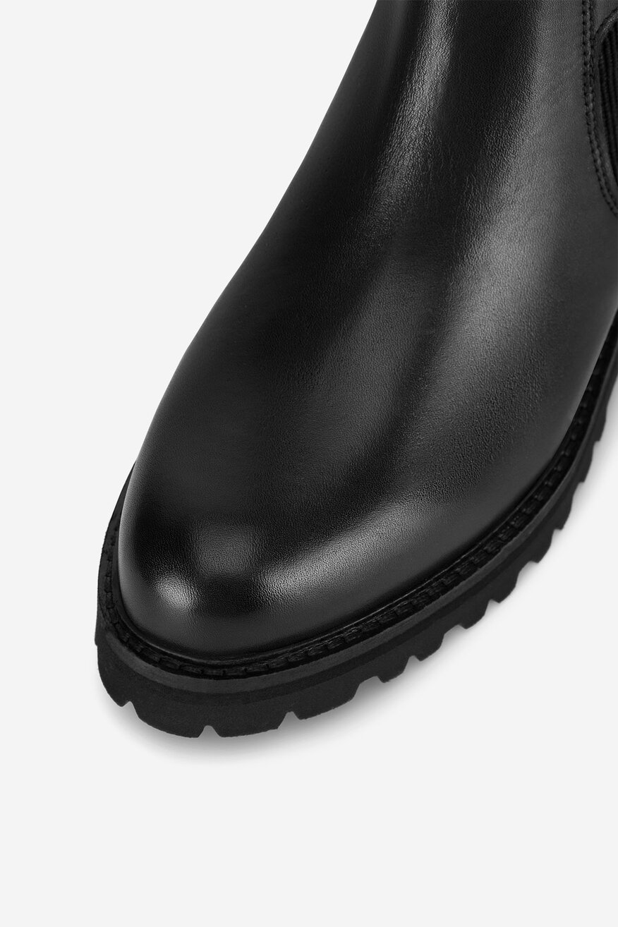 
                U.S. POLO ASSN. - Botki skórzane ocieplane - 5903419445880