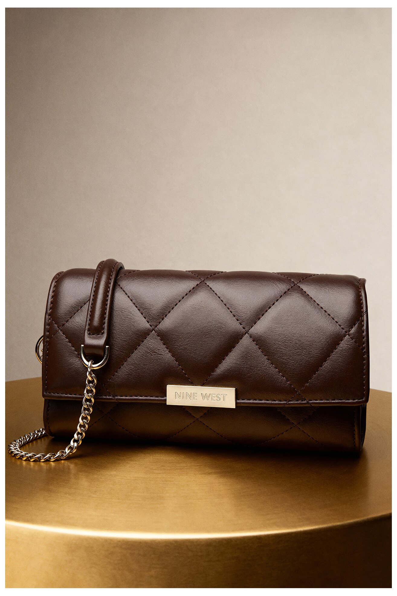 Torebka NINE WEST CEO-MONTANA-LDA7800A Brązowy