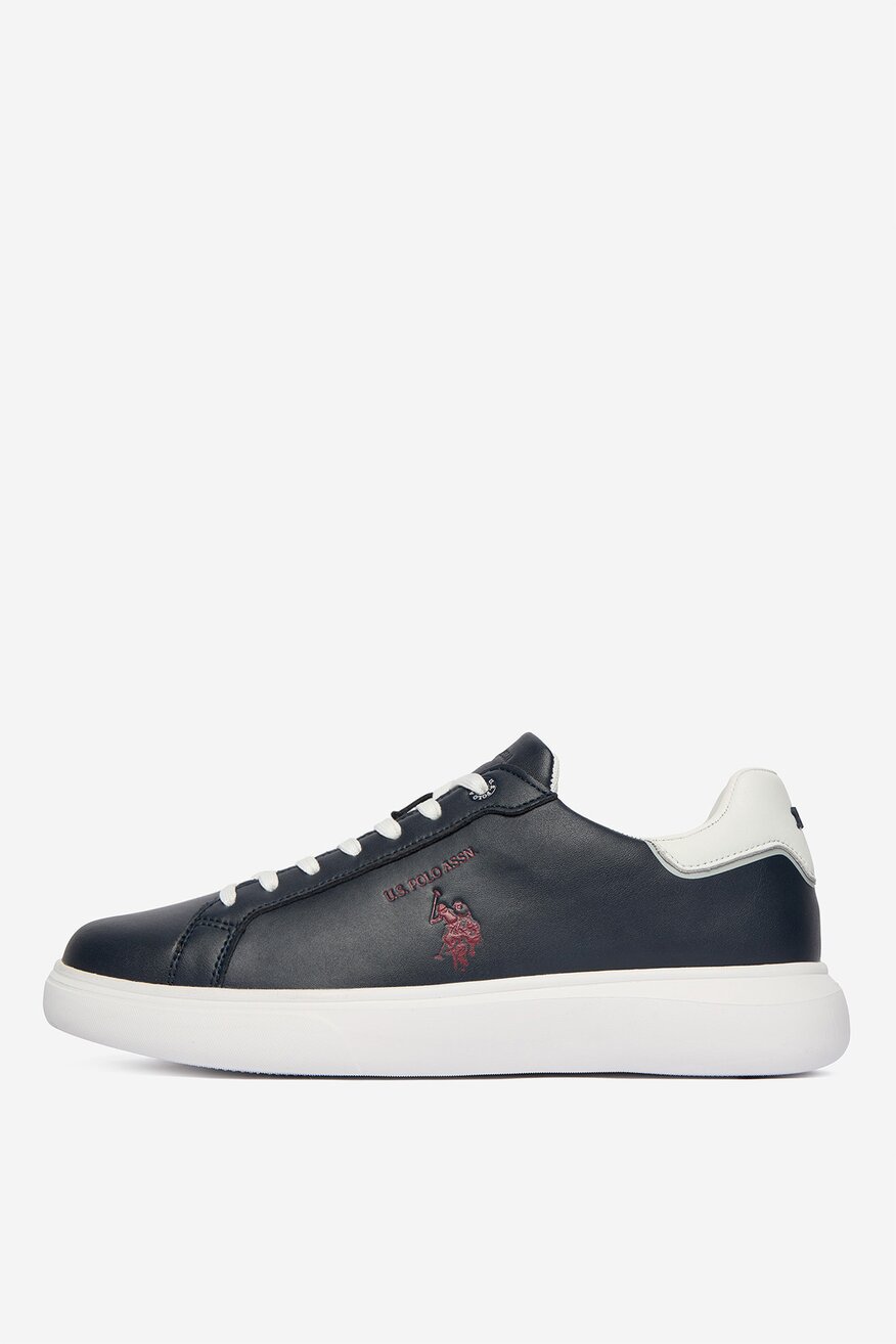 U.S. POLO ASSN. - Sneakersy skórzane - 5906751950562