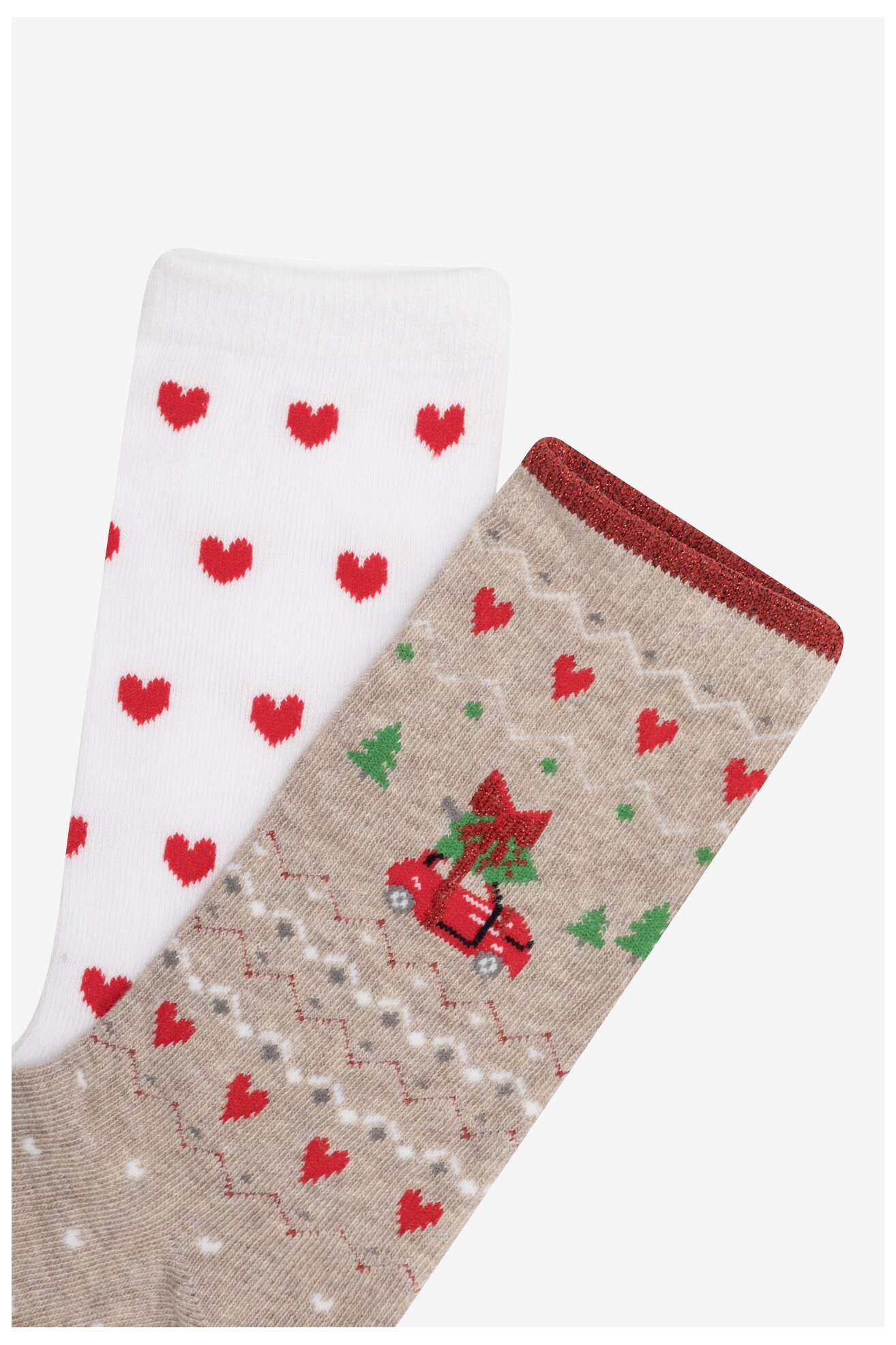 Čarape Jenny Fairy 4WB-004-AW23 (2-PACK) BELA