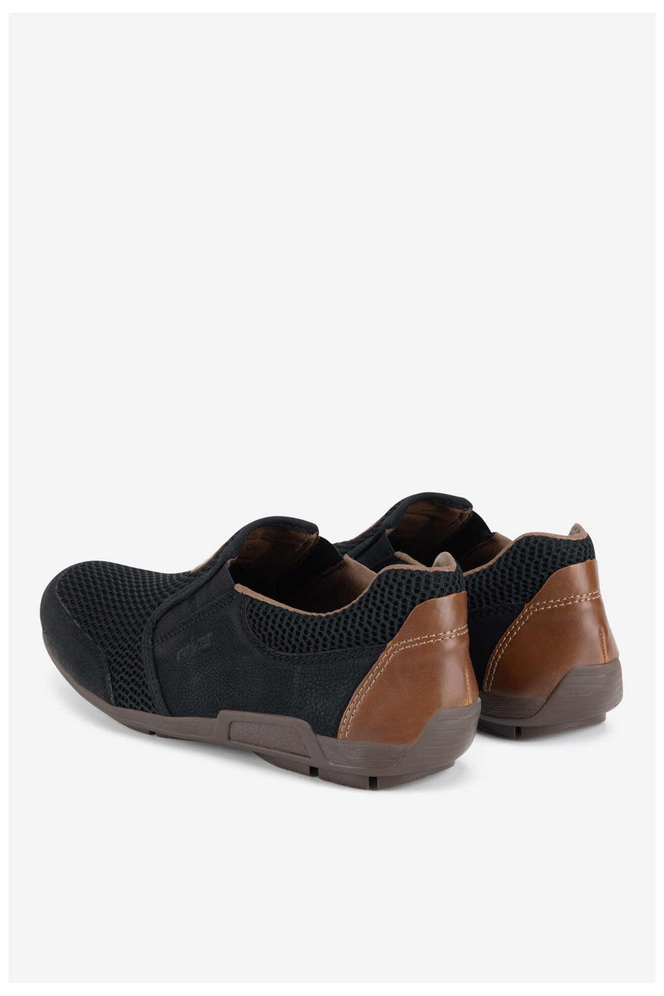 Mokasíny Rieker 09069-00 TMAVĚ MODRÁ