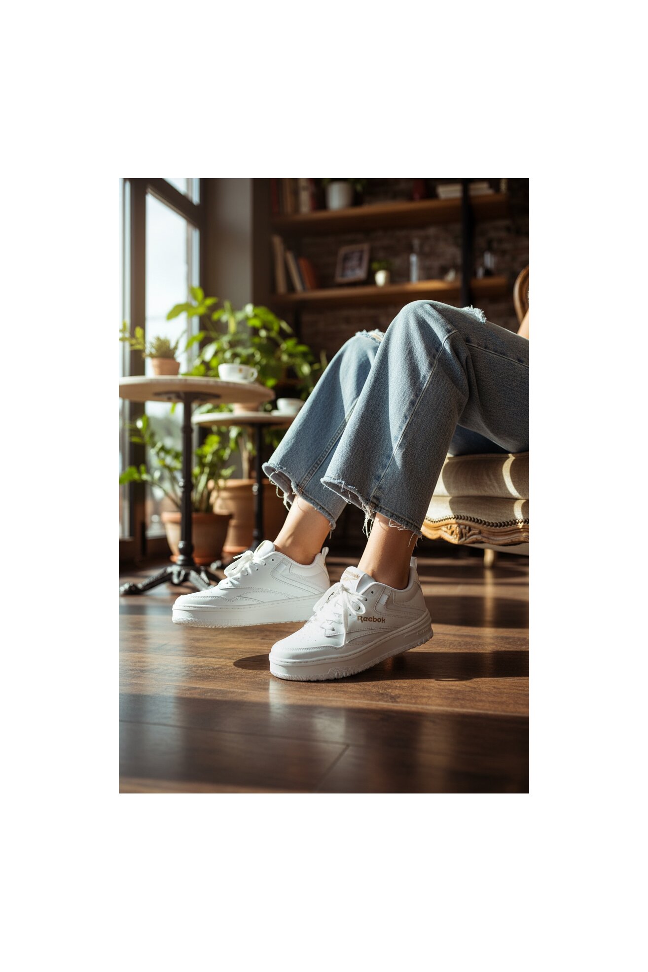 Спортни обувки Reebok CEO-REE VAMP AR30240W-WYY БЯЛ