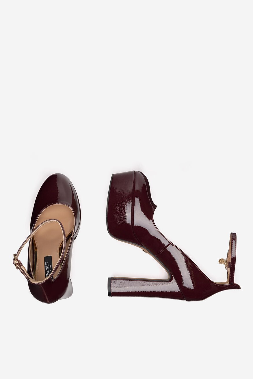 
                Körömcipő NINE WEST BORDÓ - 5905588931430