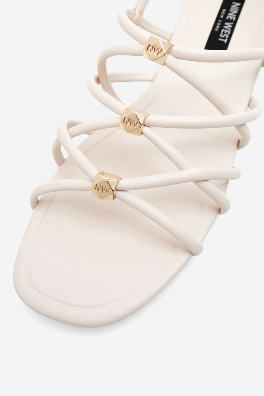 Сандали NINE WEST БЯЛ - 5905588555735