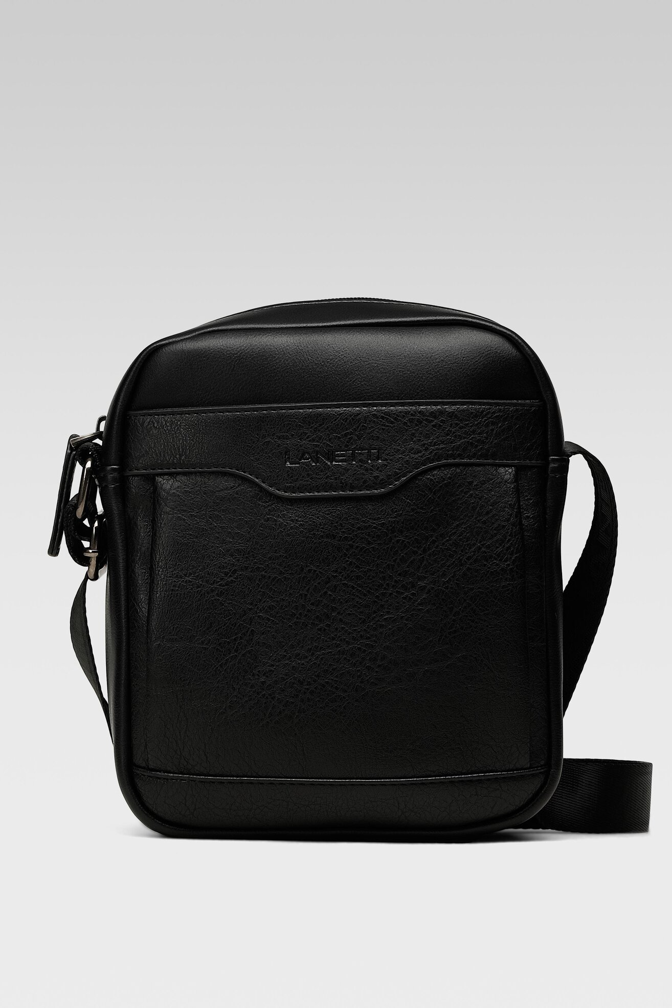 Torba męska Lanetti BMR-U-041-10-07 Czarny