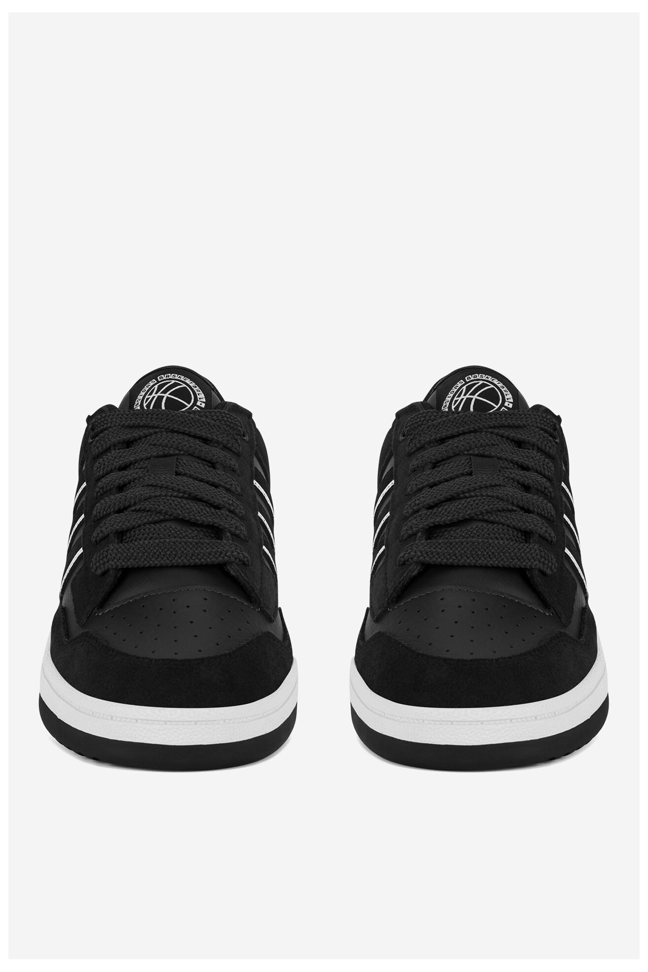 Спортни обувки adidas RAPID COURT LOW JP5247 ЧЕРЕН