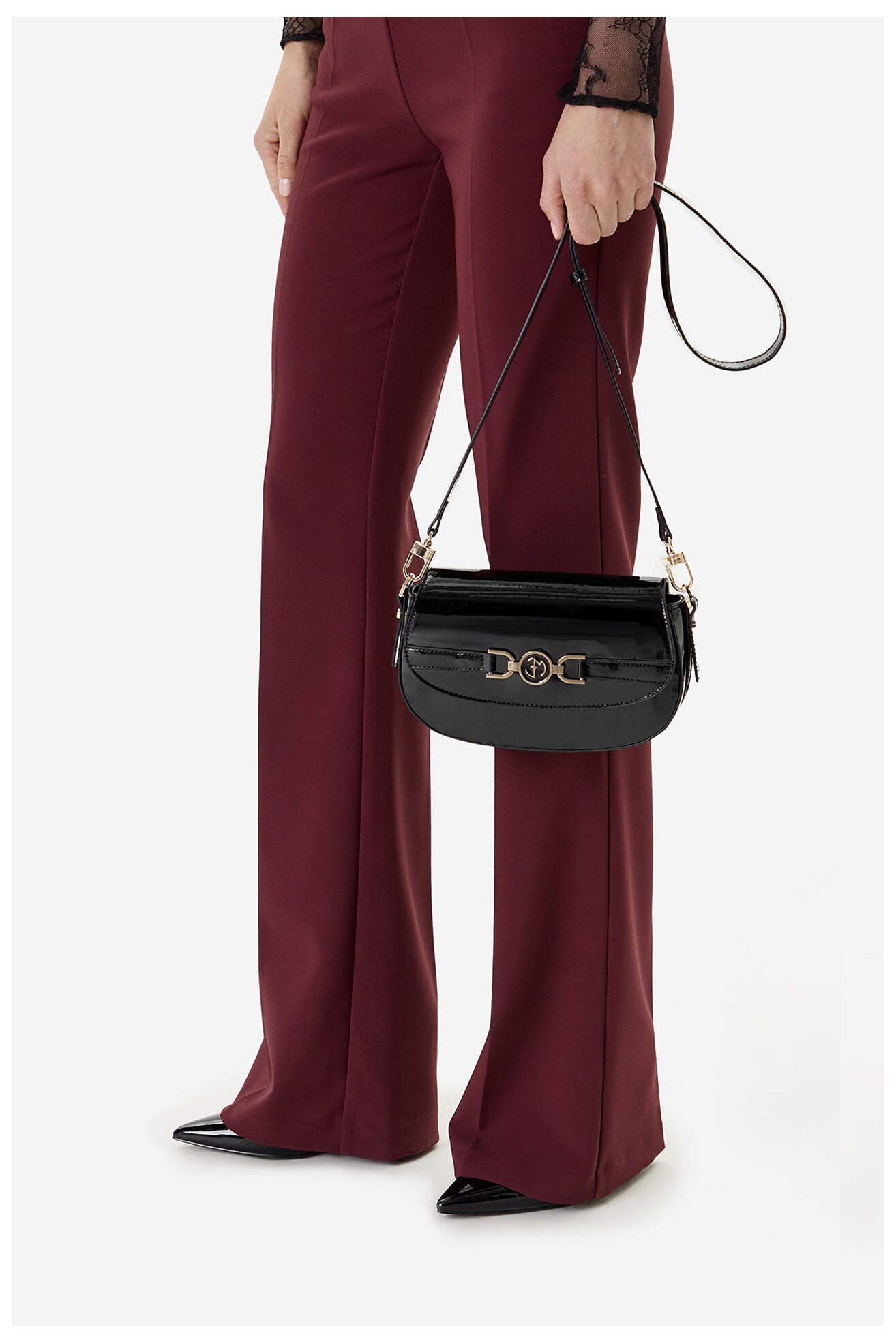 Дамска чанта EVA MINGE EO-ALMA-KY158-1 ЧЕРЕН