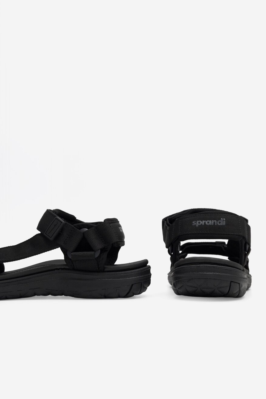 
                Sprandi - Sandały czarne - 5904862593241