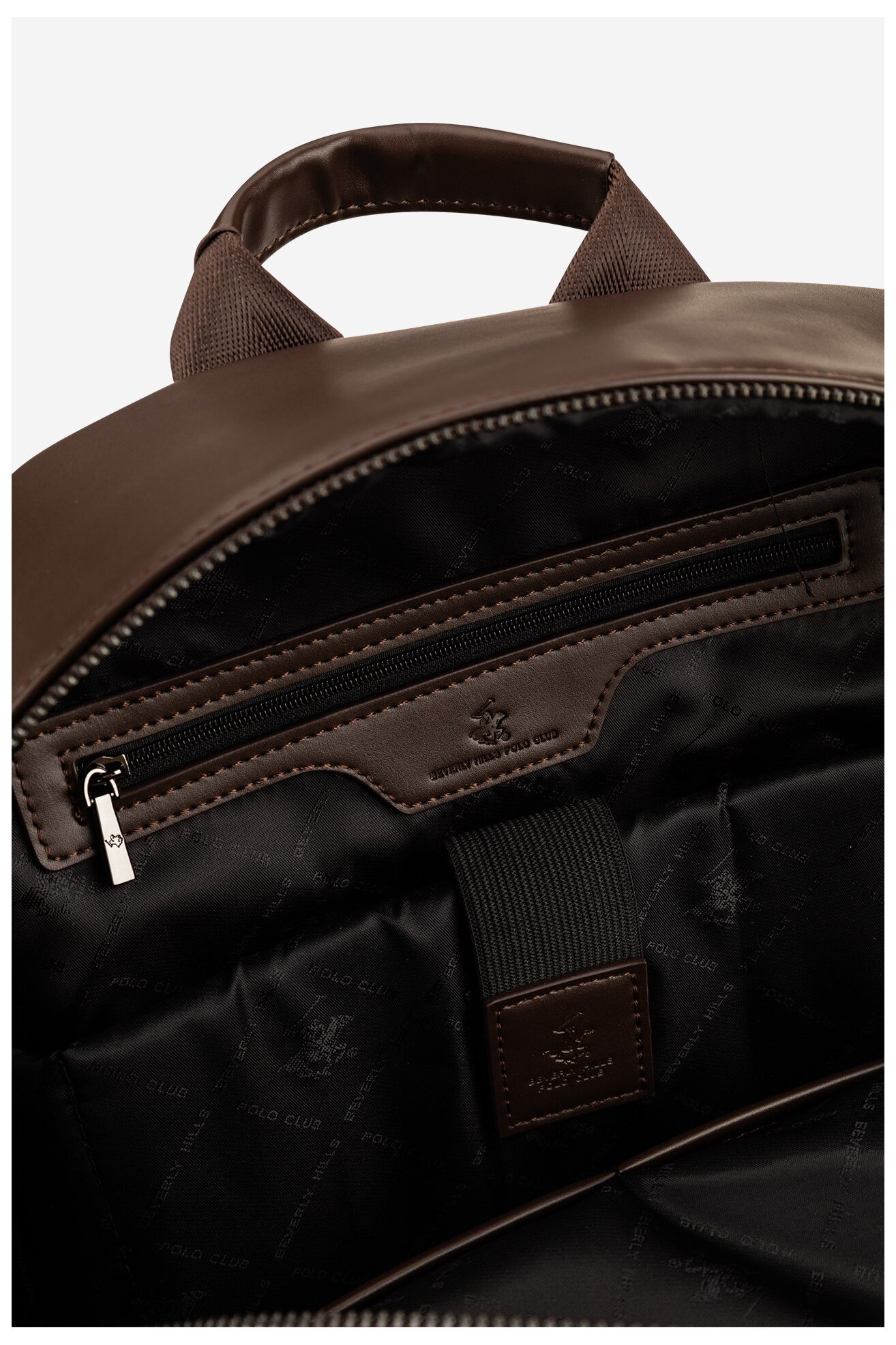 Plecak Beverly Hills Polo Club BHPC-L-014-07 Brązowy