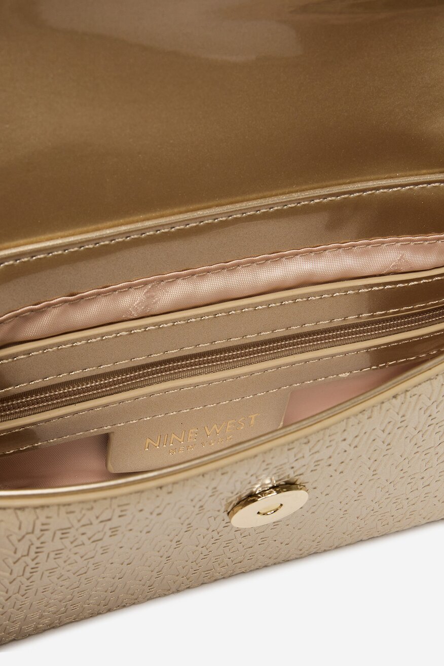 
                Дамска чанта NINE WEST ЗЛАТИСТ - 5906751259320