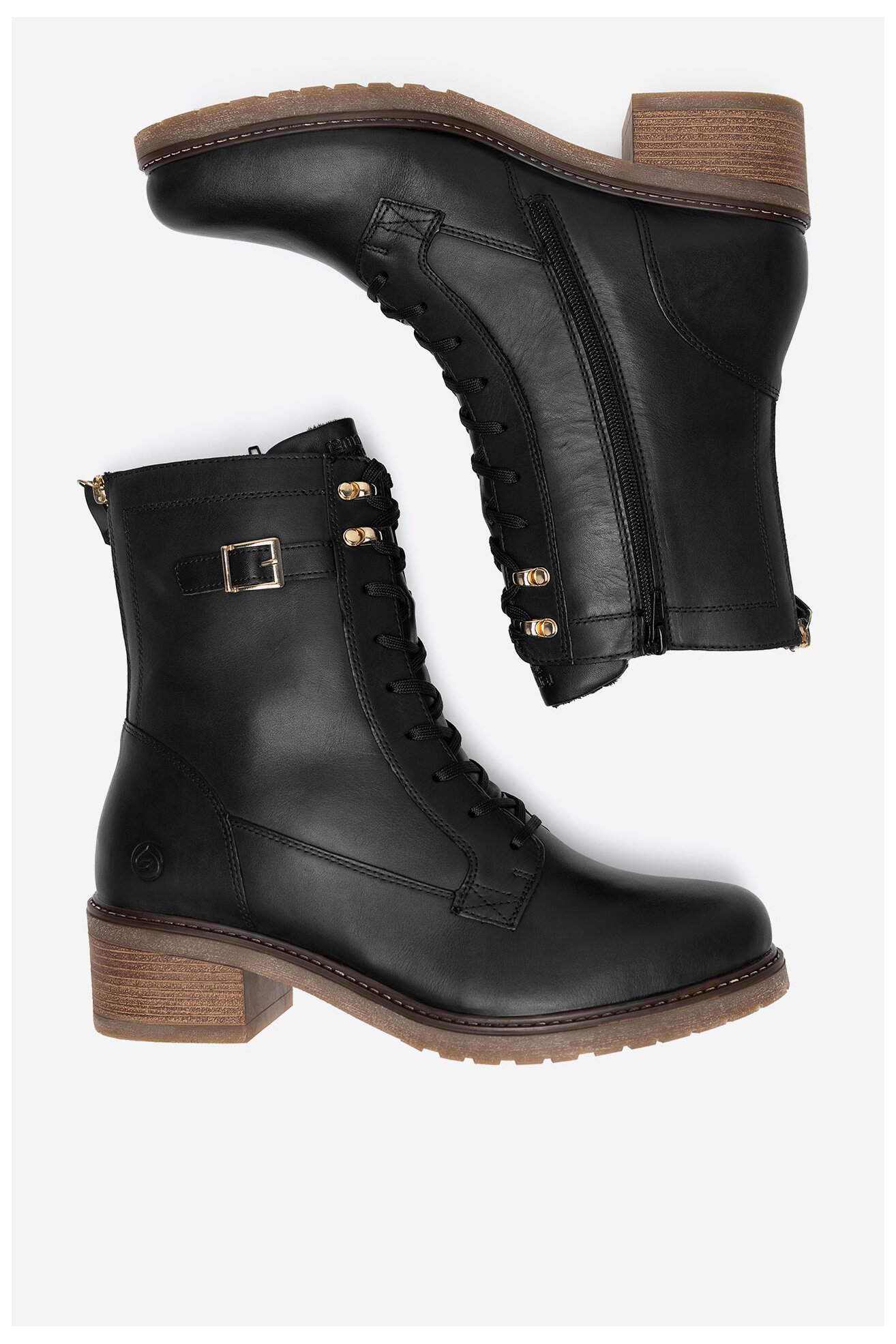 Trzewiki Remonte D1A78-00 Czarny