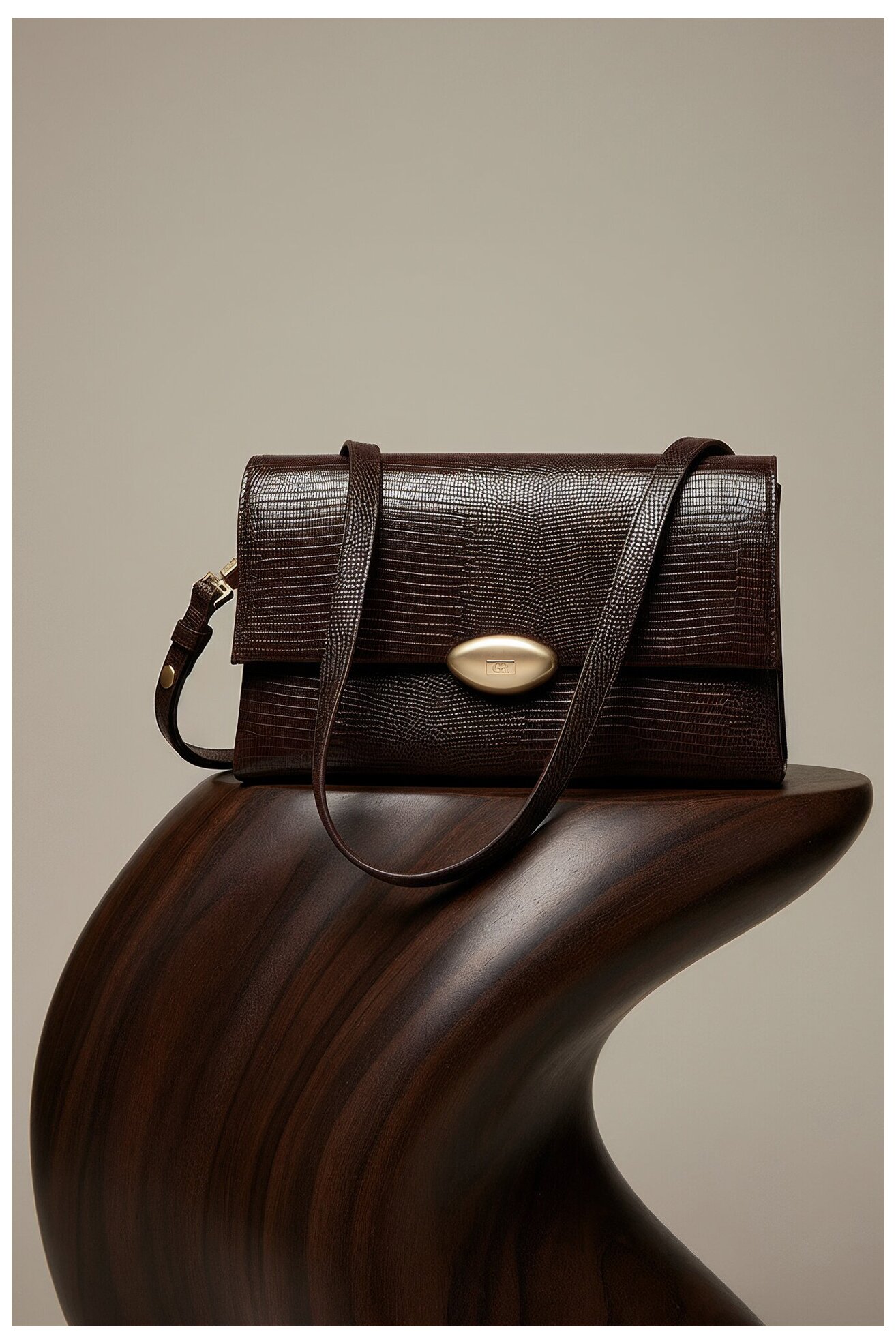 Torebka Gino Rossi CEO-LAILA-KQ034 Brązowy