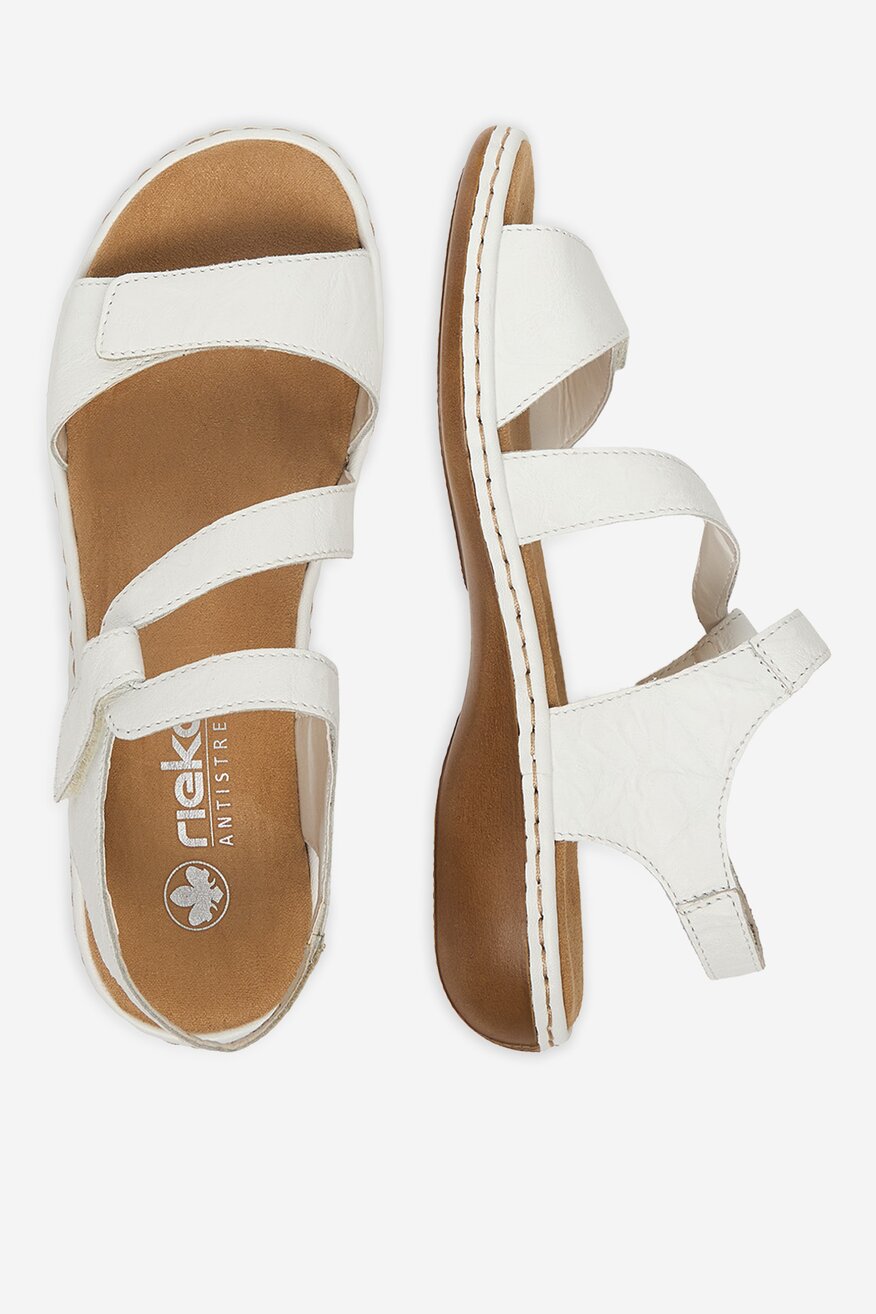 
                Сандали Rieker БЯЛ - 5906751828465