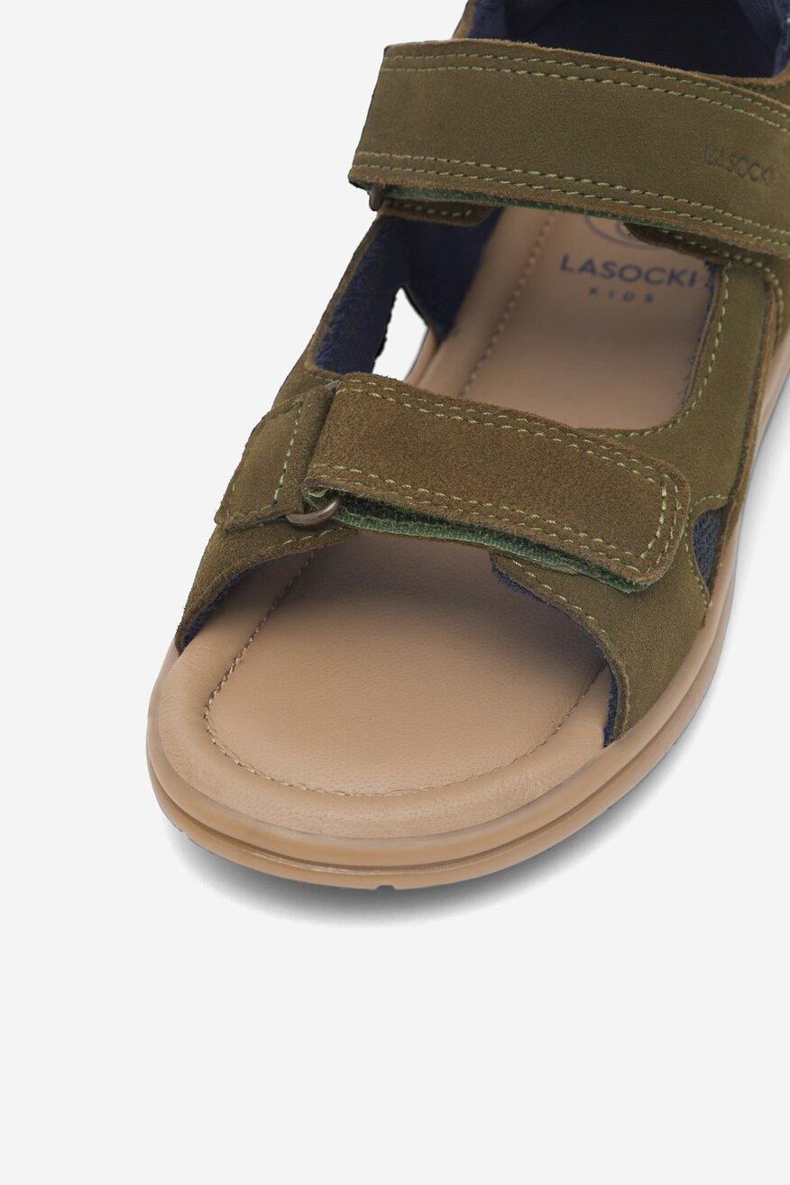 
                Lasocki Kids - Sandały zamszowe - 5905588477426