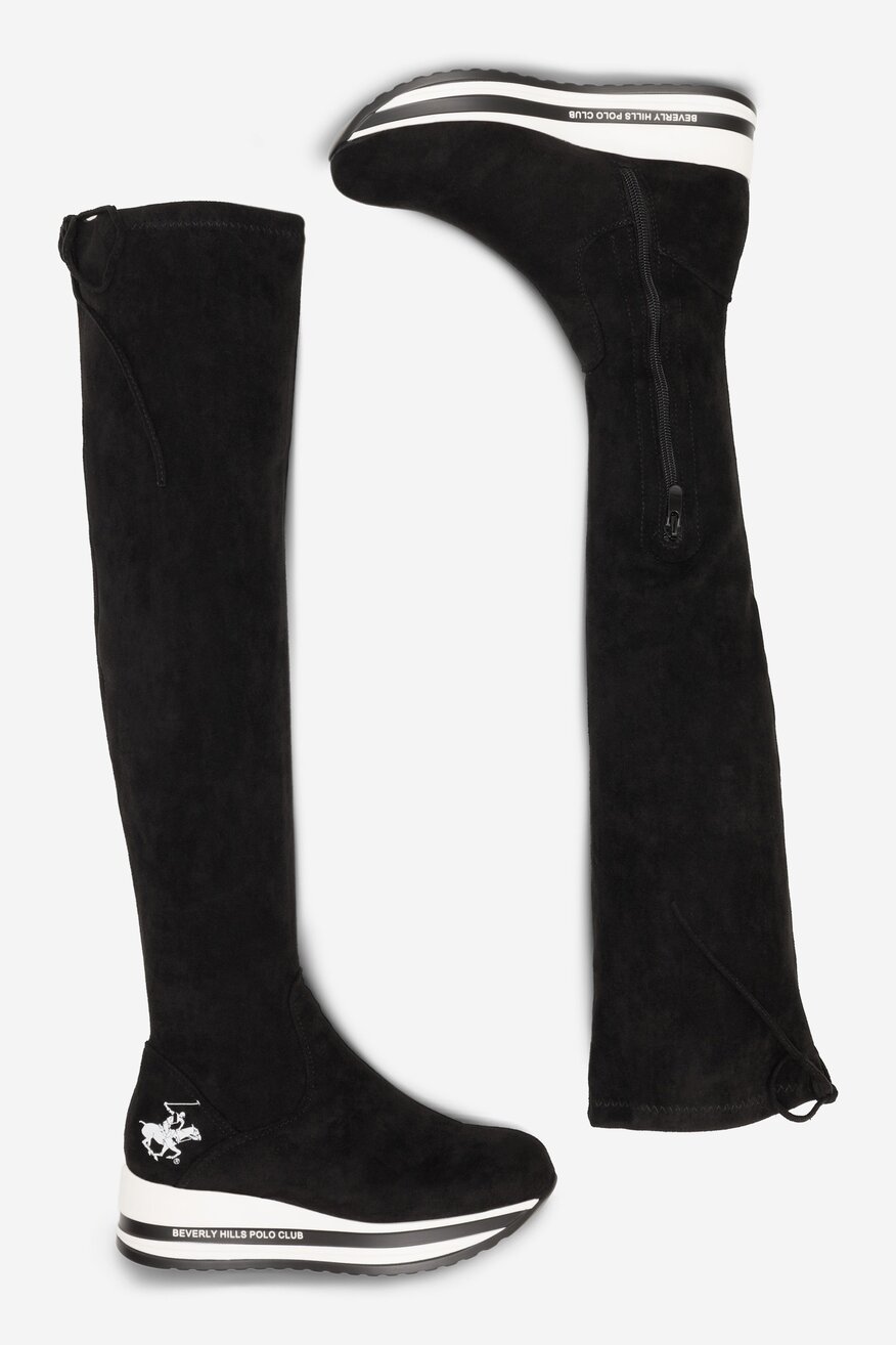 Beverly Hills Polo Club - Kozaki na koturnie - 5905588139867