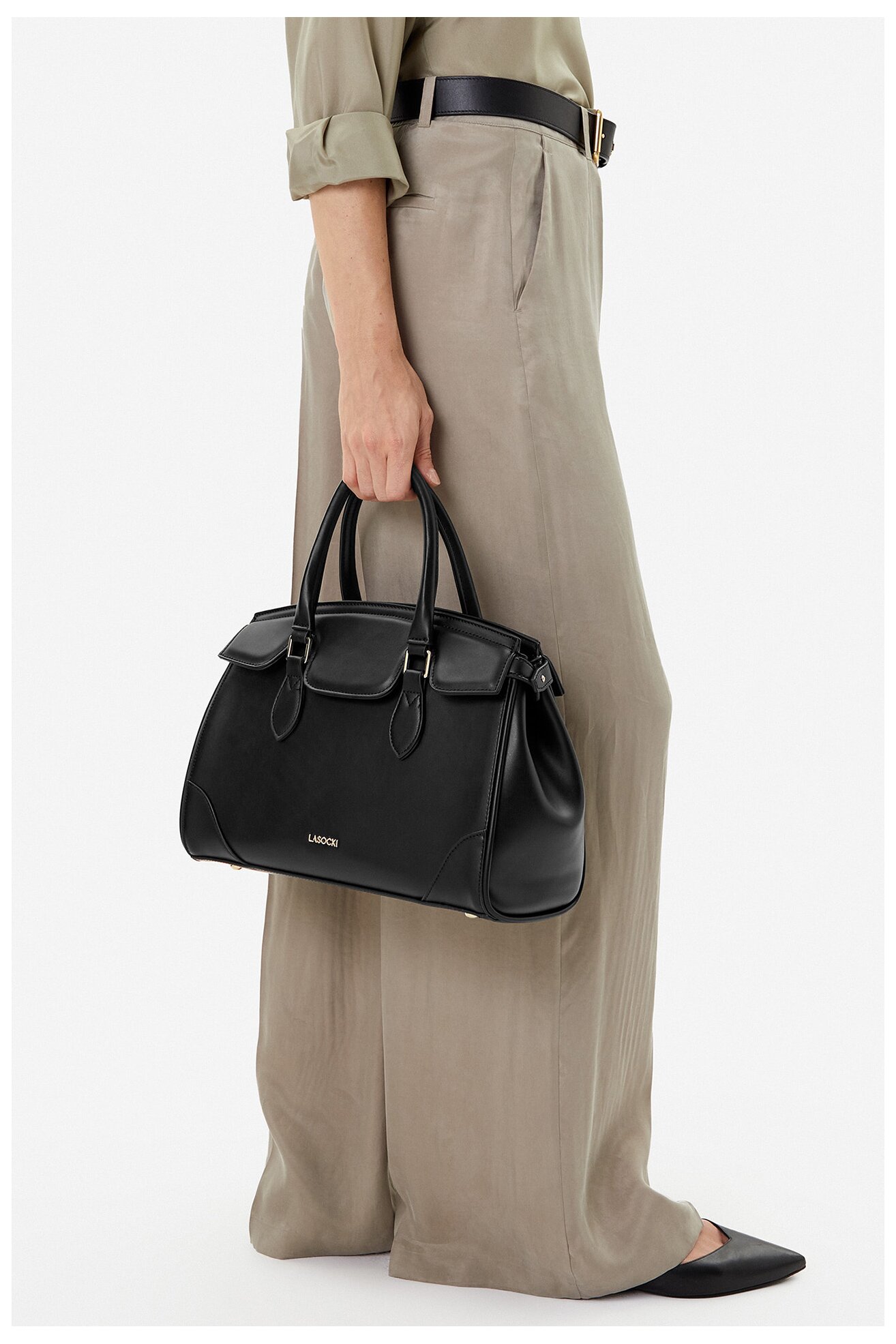 Дамска чанта Lasocki C-LSK-M-006-08 ЧЕРЕН