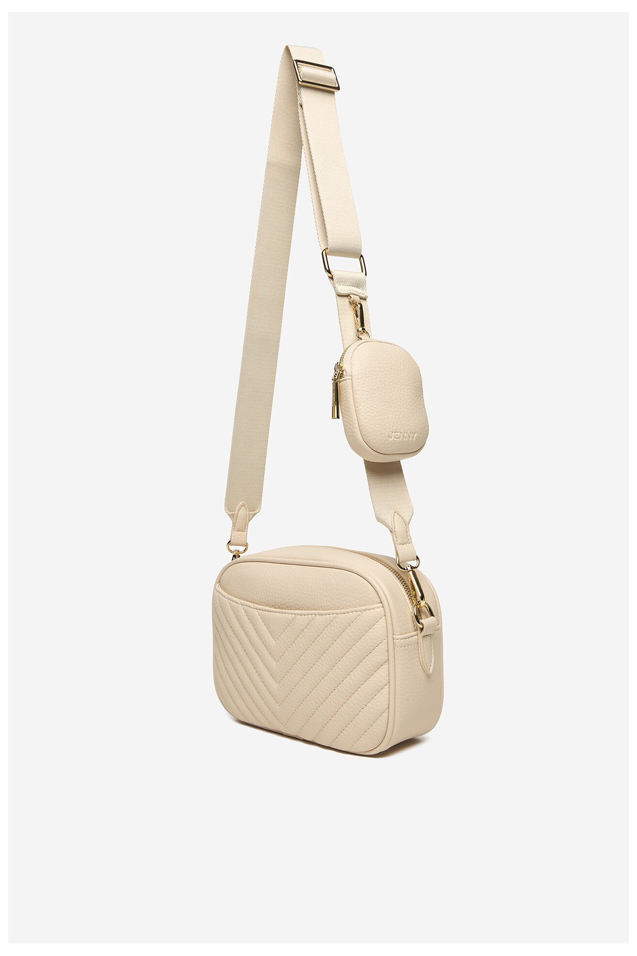 Дамска чанта Jenny CEO-JNY-M-025-07 СЛОНОВА КОСТ